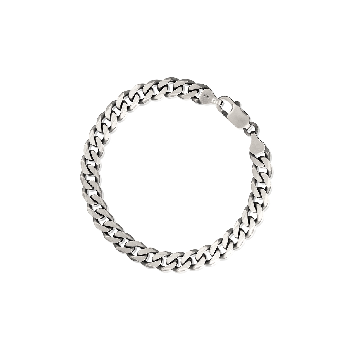 W.KRUK Bransoleta srebrna pancerka