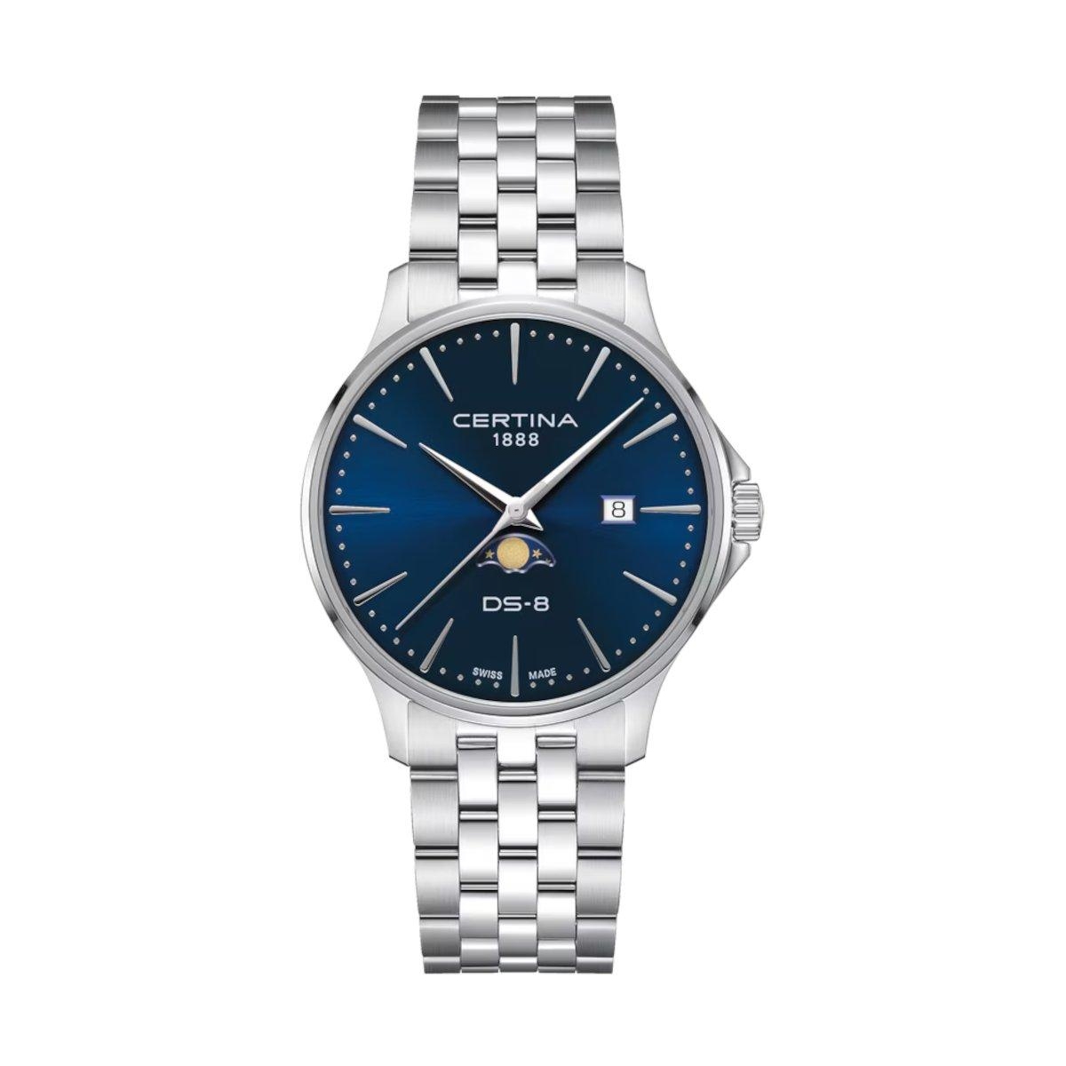 W.KRUK ZEGAREK CERTINA DS-8 MOONPHASE GENT
