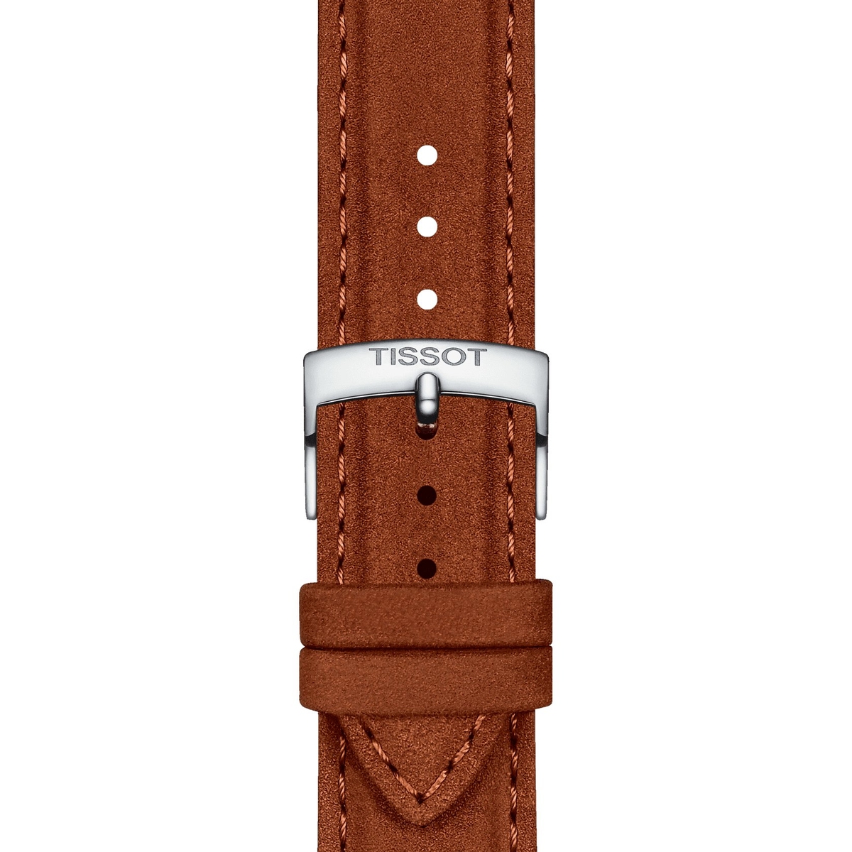 W.KRUK Tissot brązowy pasek skórzany 21 mm