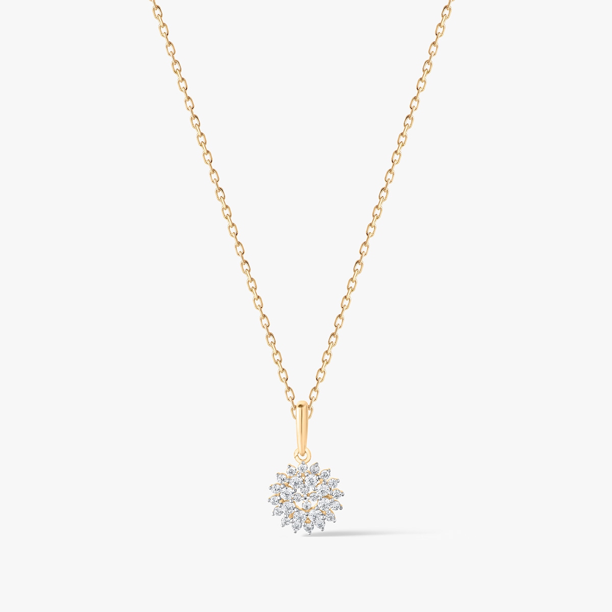 W.KRUK Wisiorek złoty z cyrkoniami