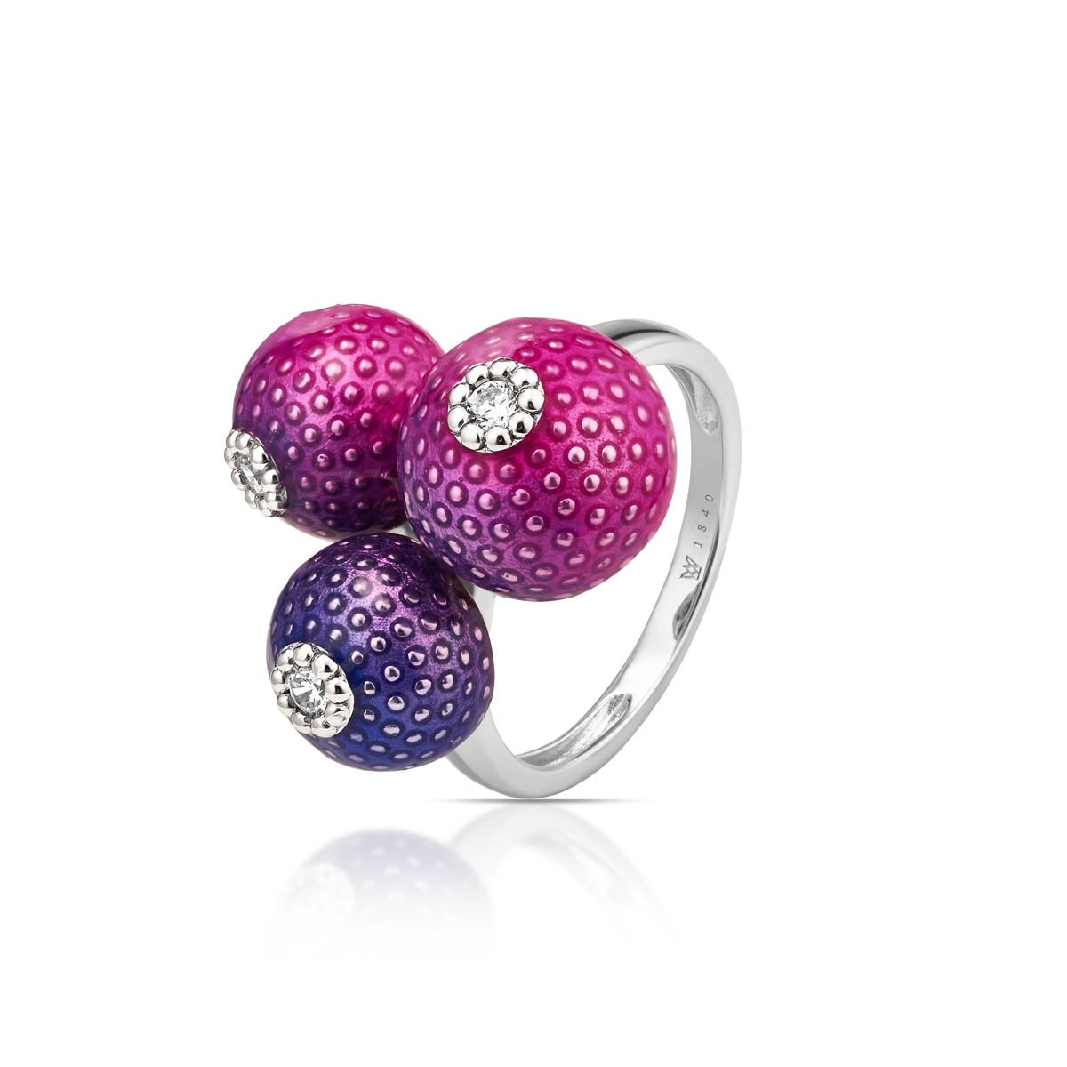 W.KRUK Pierścionek srebrny Imaginarium