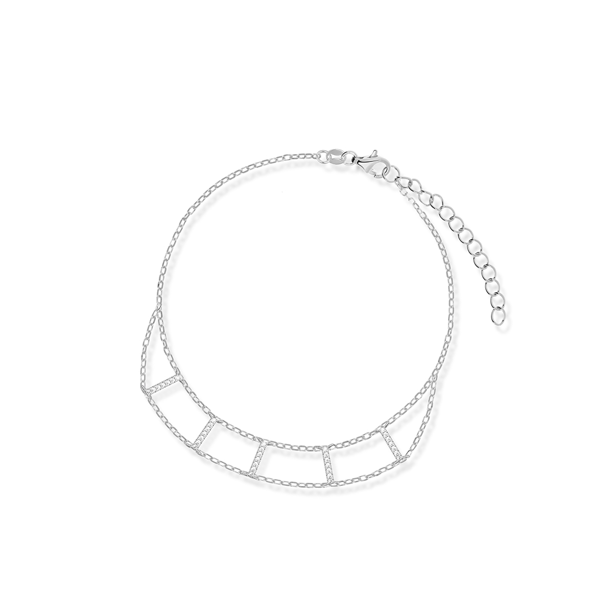 W.KRUK Bransoleta srebrna