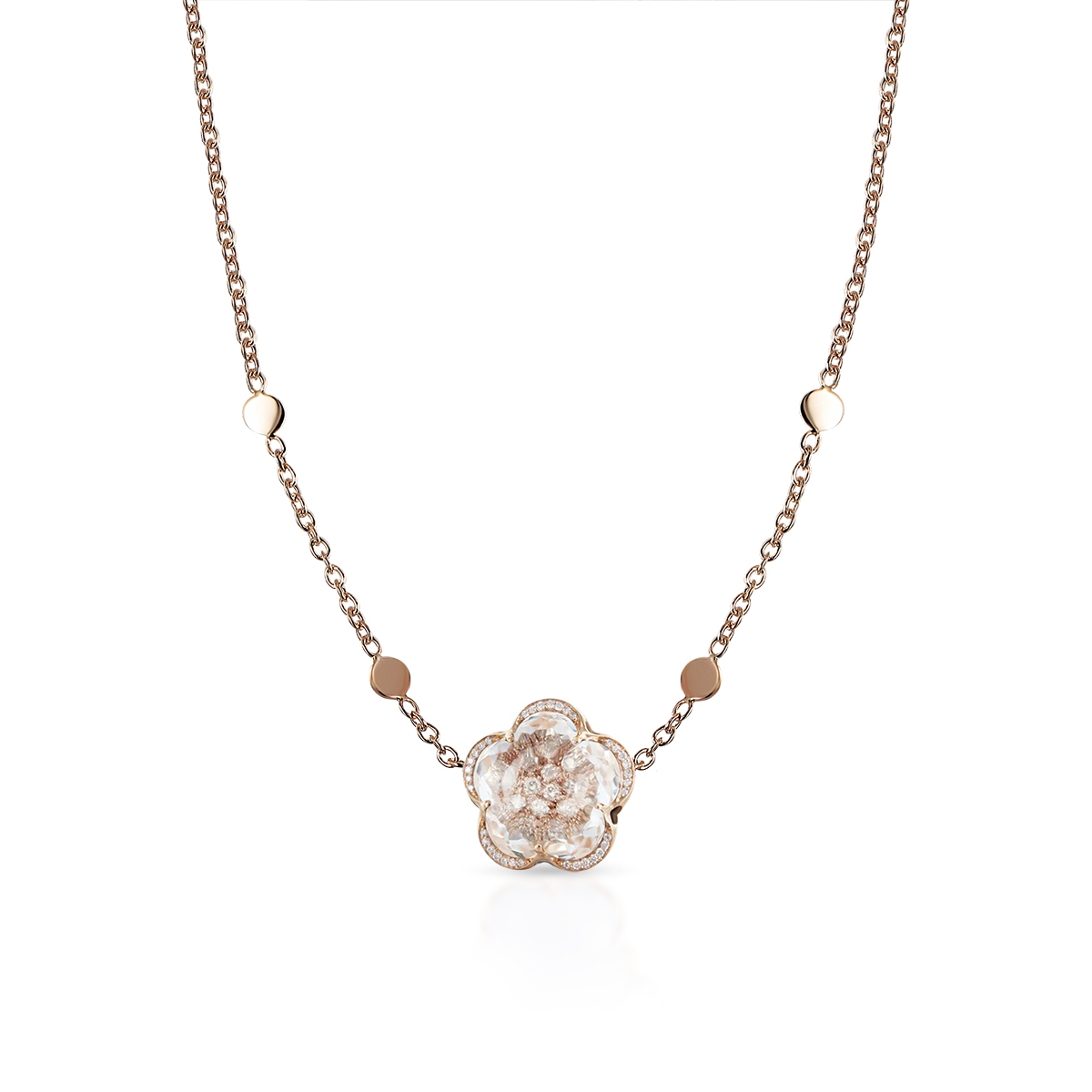 W.KRUK Naszyjnik różowe złoto PASQUALE BRUNI