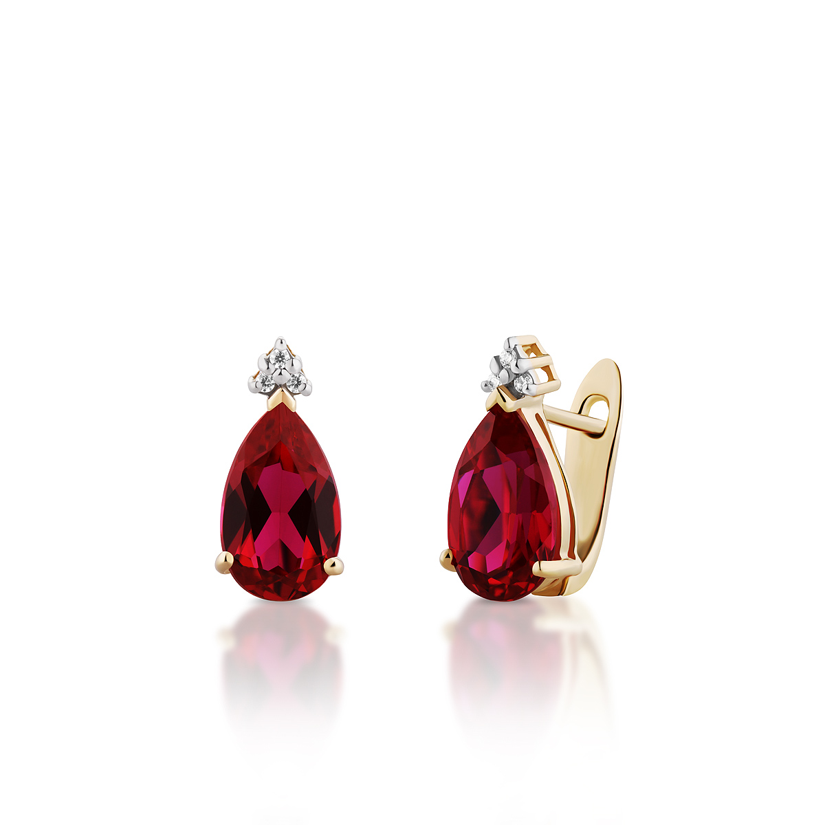 W.KRUK - Kolczyki złote