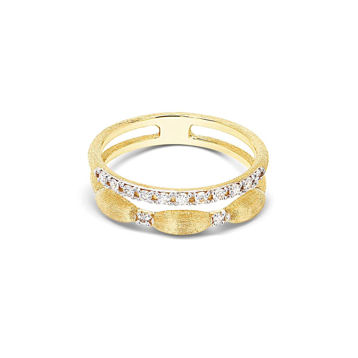 W.KRUK Pierścionek złoty Nanis