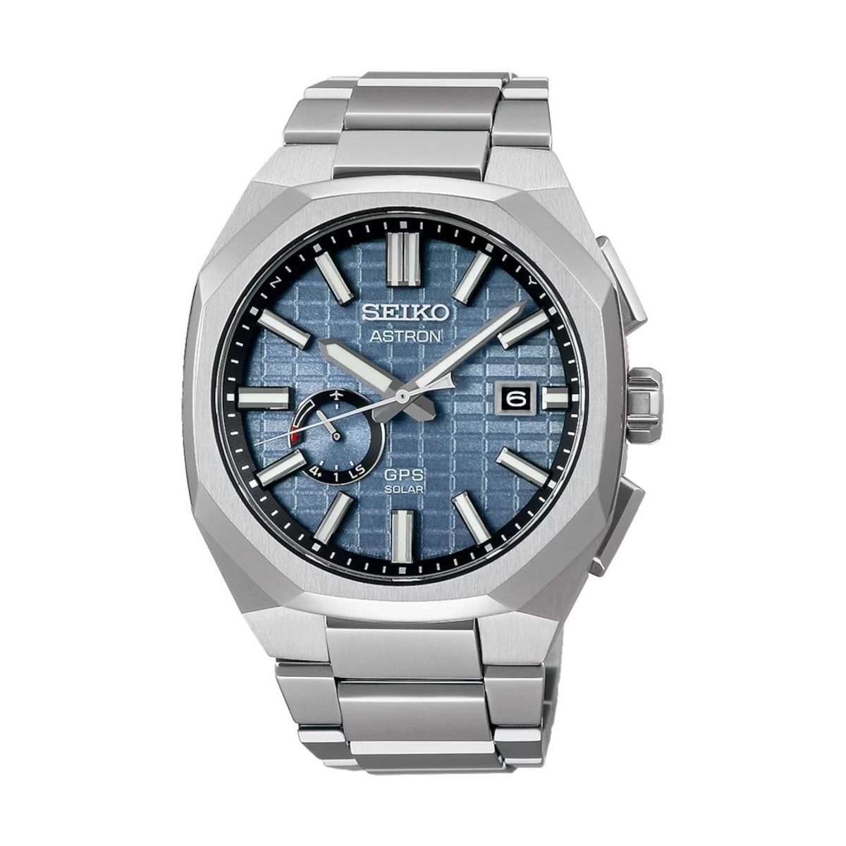 W.KRUK ZEGAREK SEIKO Astron GPS Solar Titanium Crystal Box