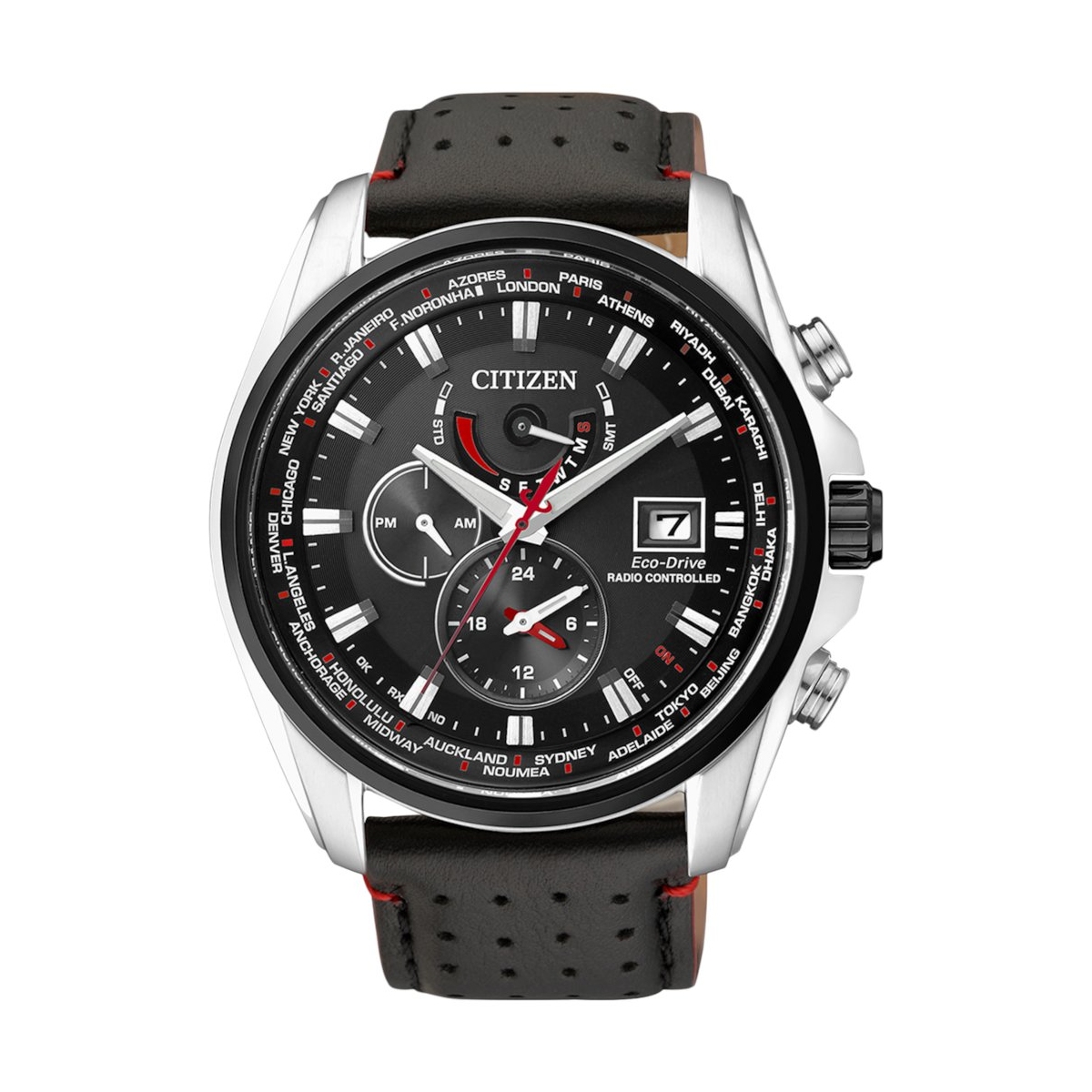 W.KRUK ZEGAREK CITIZEN RADIO CONTROLLED DUAL TIME