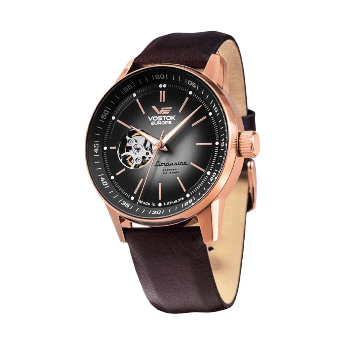 W.KRUK ZEGAREK VOSTOK EUROPE GAZ-14 LIMOUSINE AUTOMATIC OPEN HEART