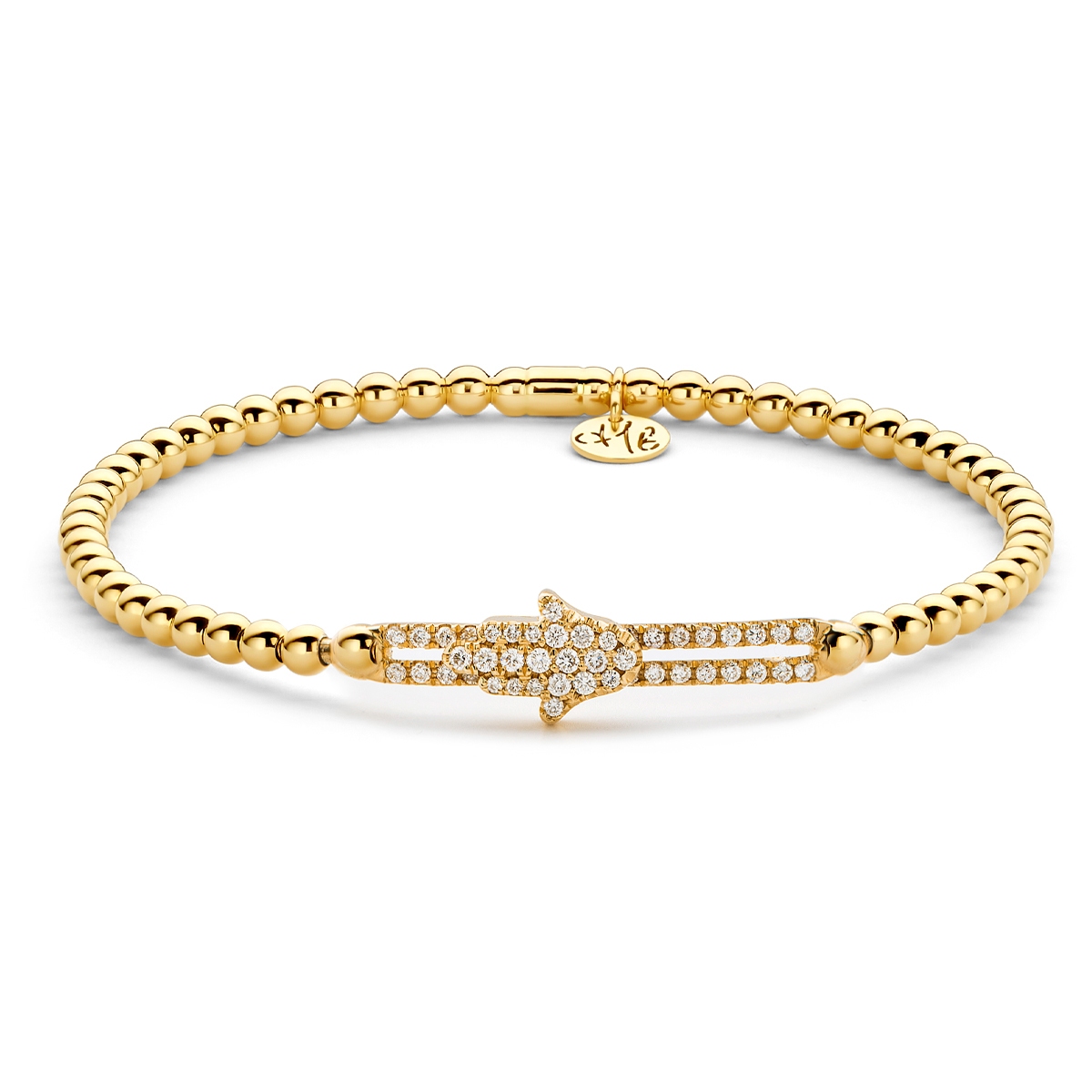 W.KRUK Bransoleta złota Hulchi Belluni