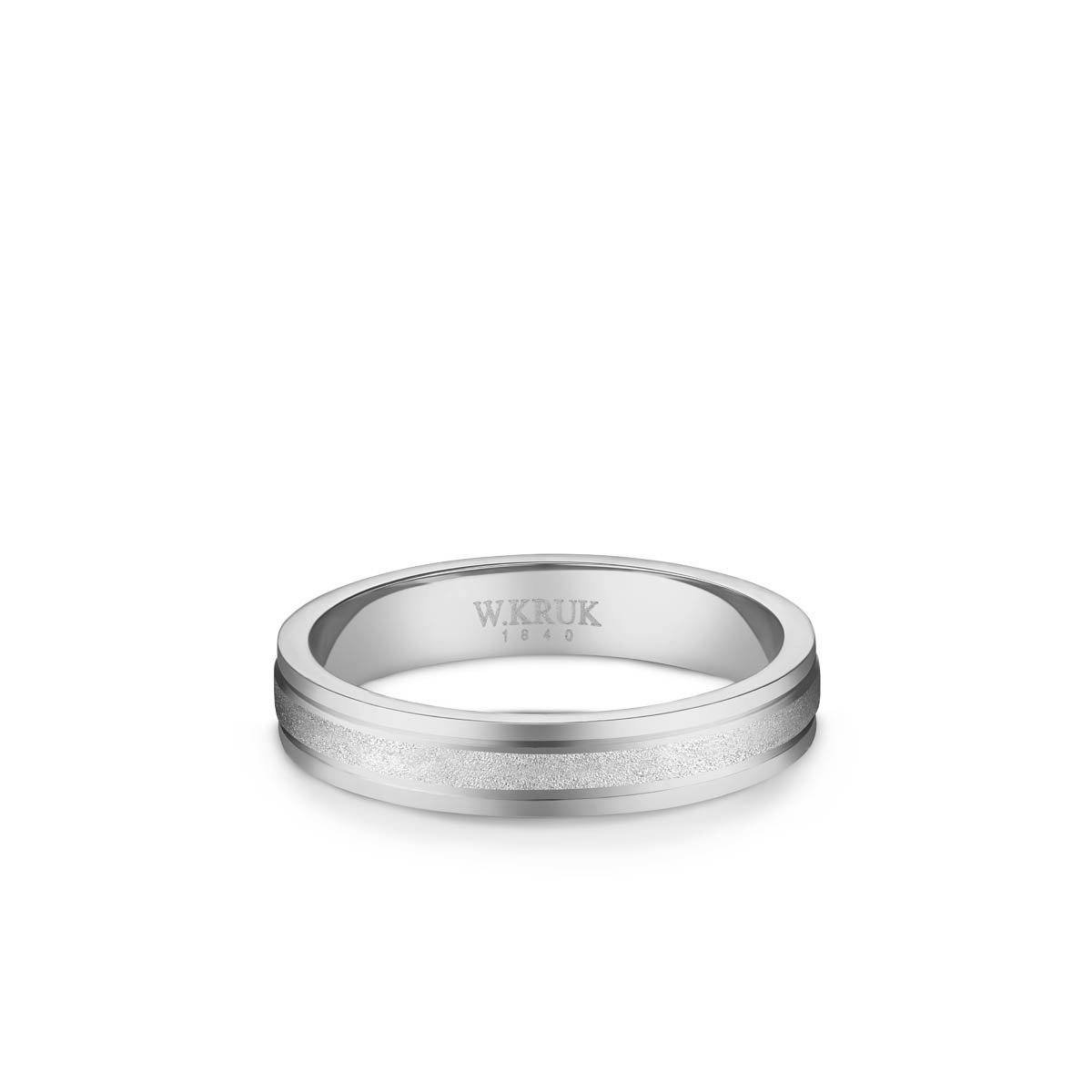 W.KRUK Obrączka złota SENSI