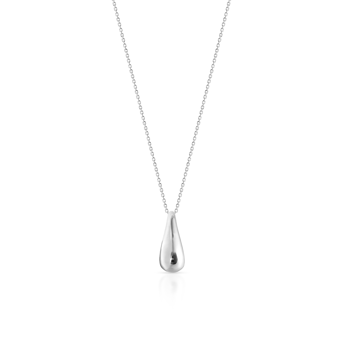 W.KRUK Wisiorek srebrna łezka W.KRUK