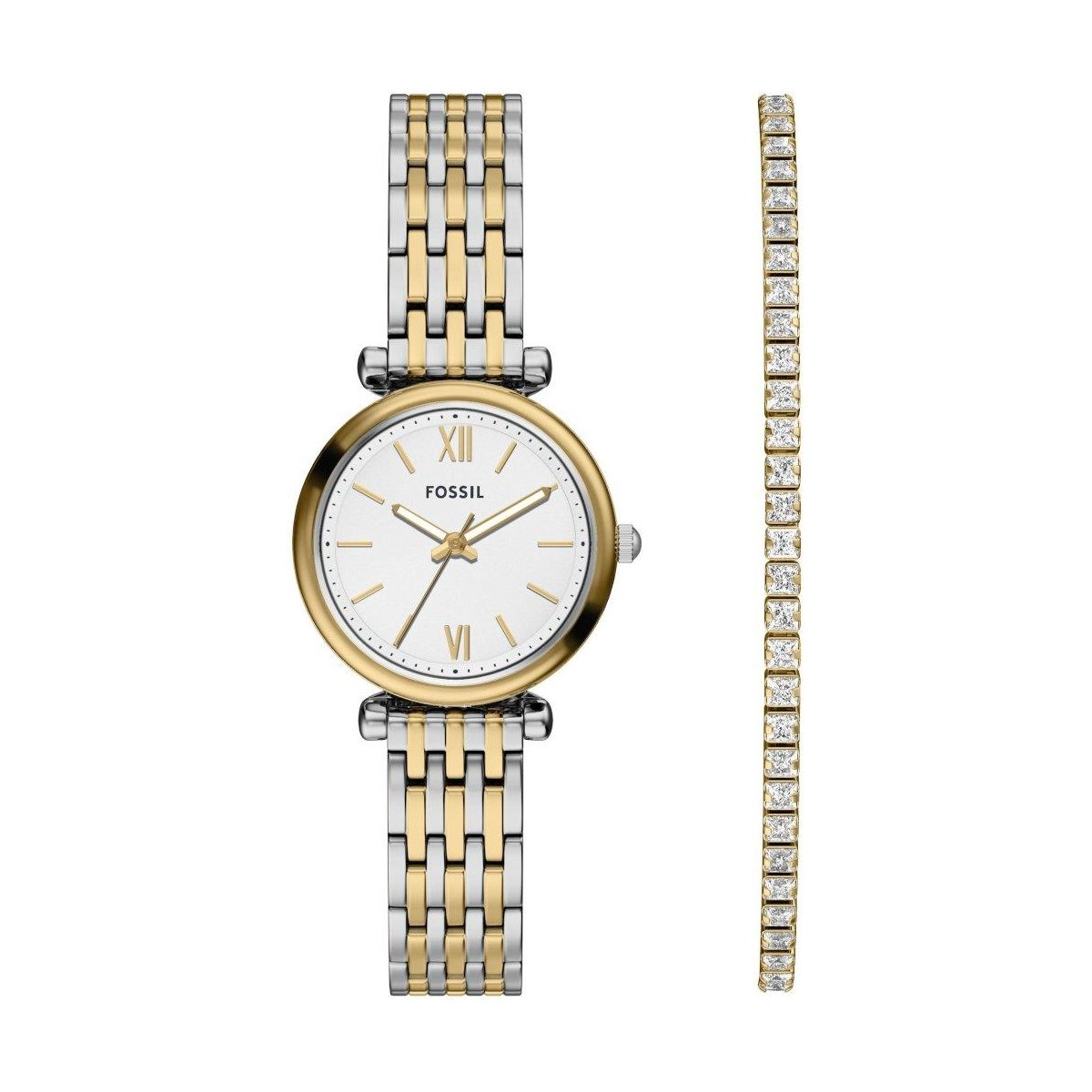 W.KRUK ZEGAREK FOSSIL CARLIE SET