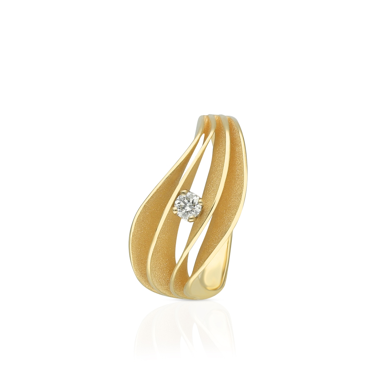 W.KRUK Pierścionek złoty CAMMILLI FIRENZE