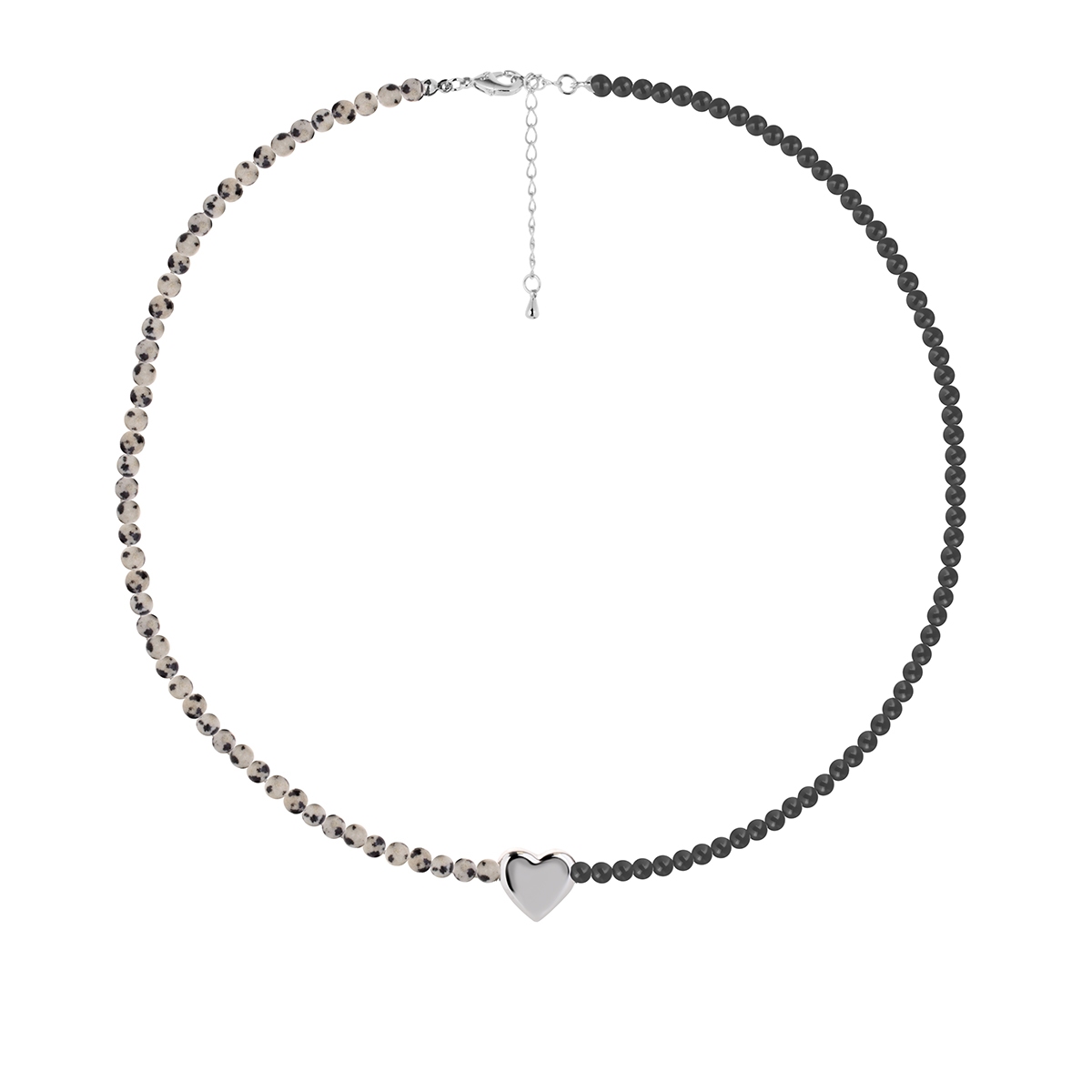 W.KRUK Naszyjnik z onyksami Picky Pica