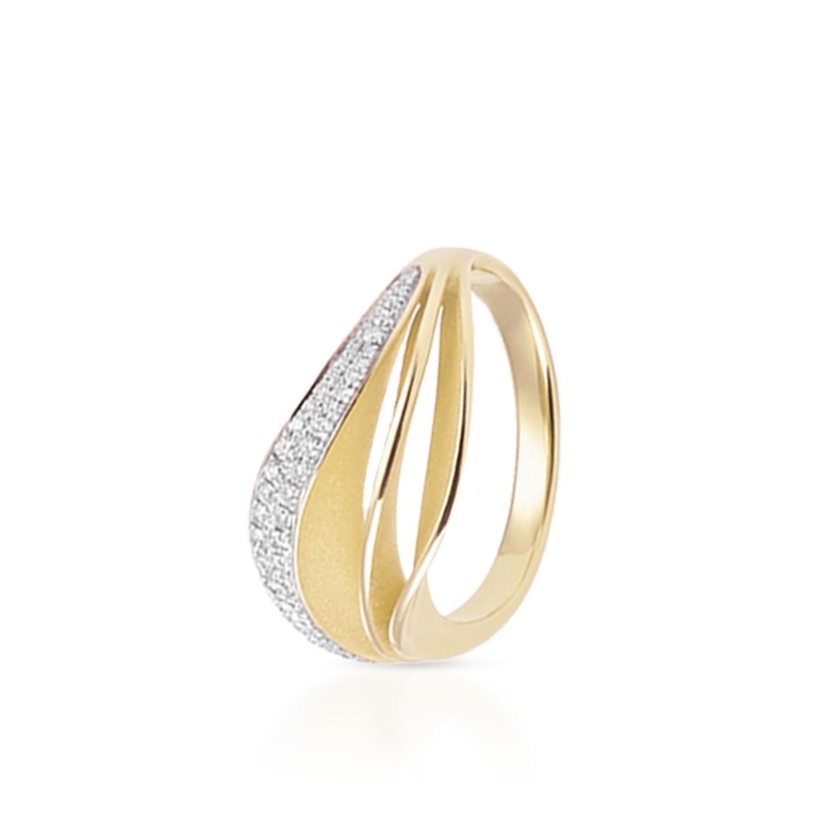 W.KRUK Pierścionek złoty CAMMILLI FIRENZE