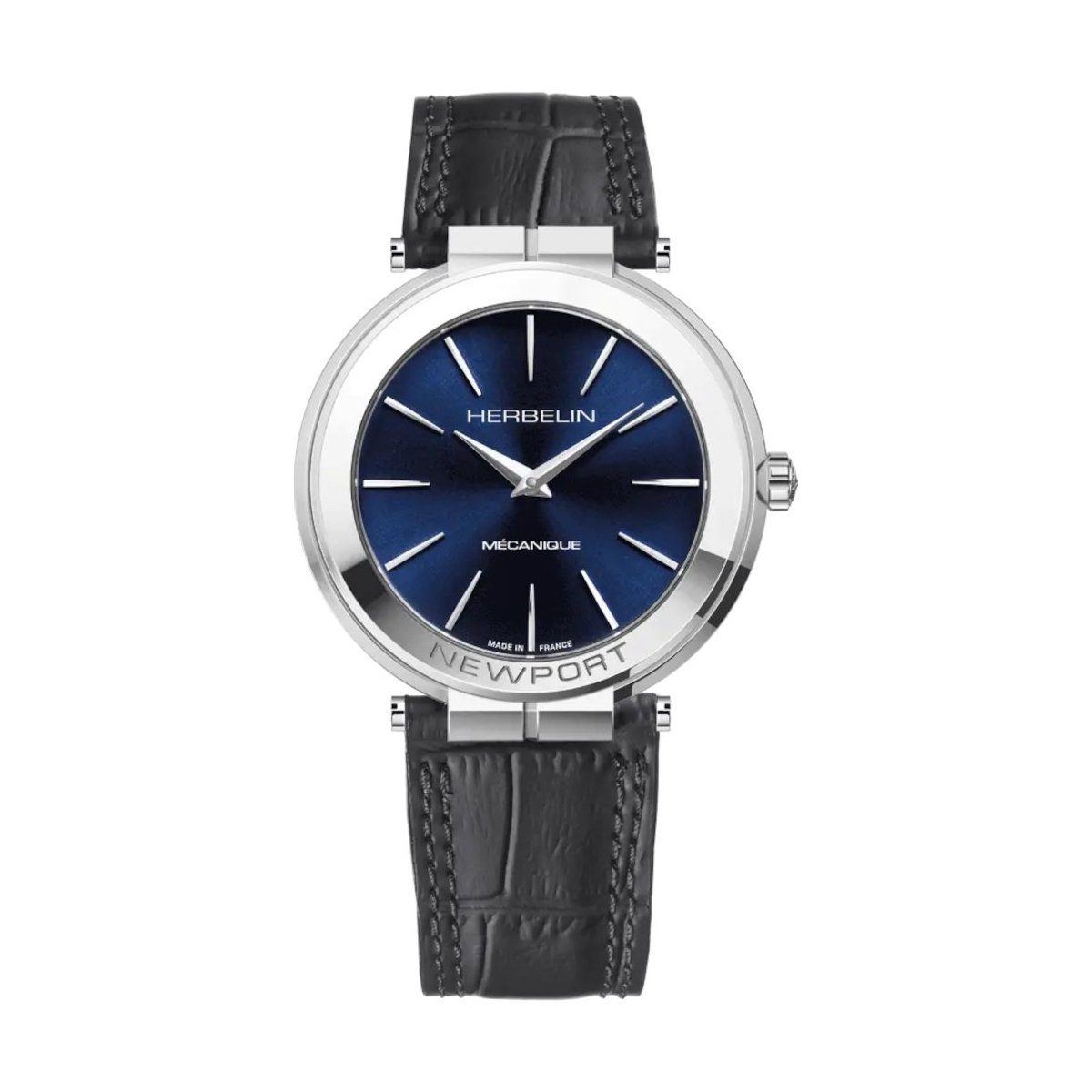 W.KRUK ZEGAREK HERBELIN NEWPORT SLIM MECHANICAL