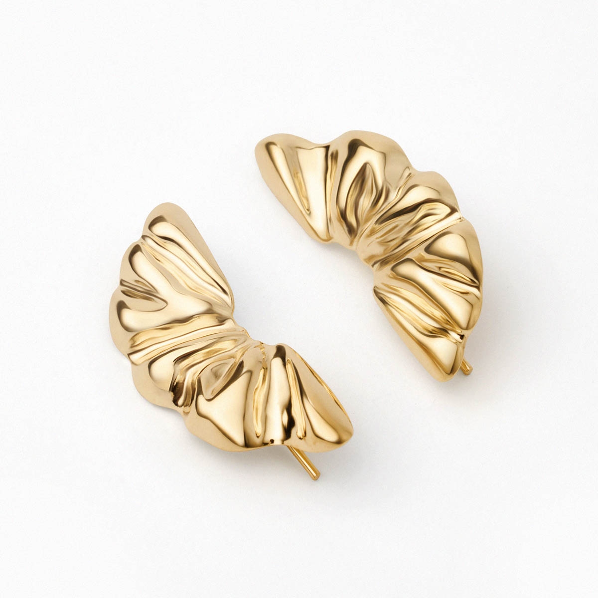 W.KRUK Kolczyki srebrne Follow