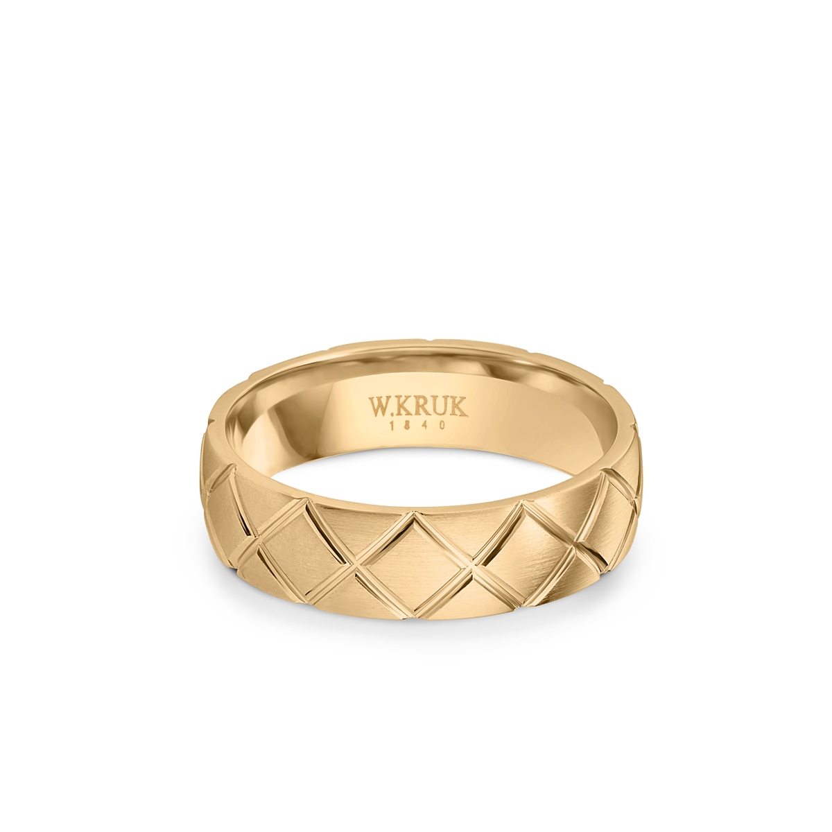 W.KRUK Obrączka złota ROYAL