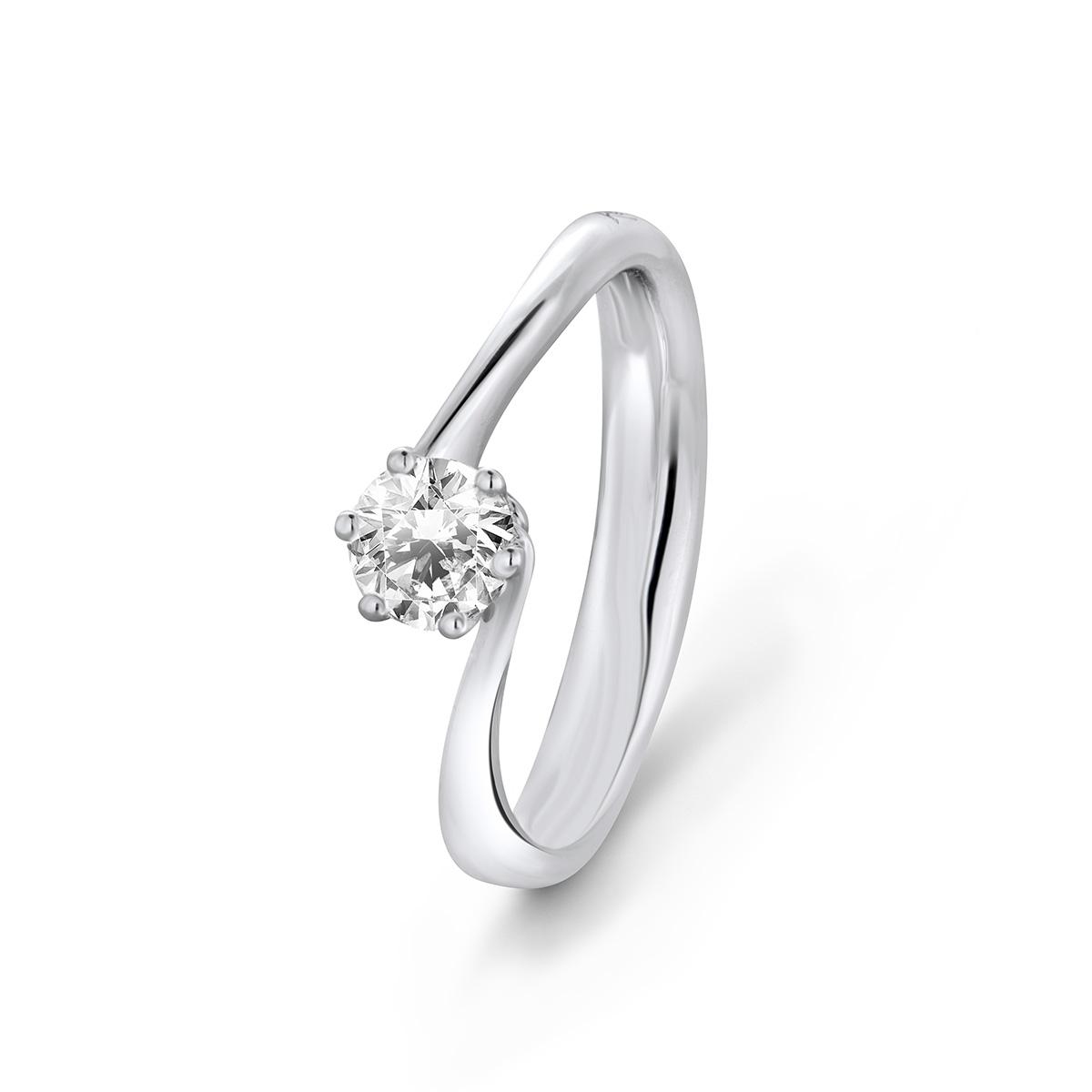 W.KRUK Pierścionek złoty Recarlo