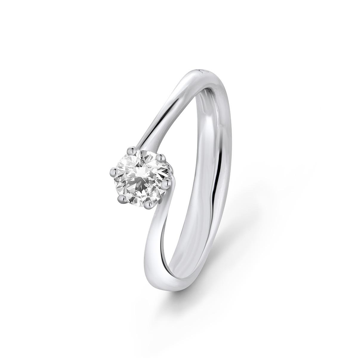 W.KRUK Pierścionek złoty Recarlo