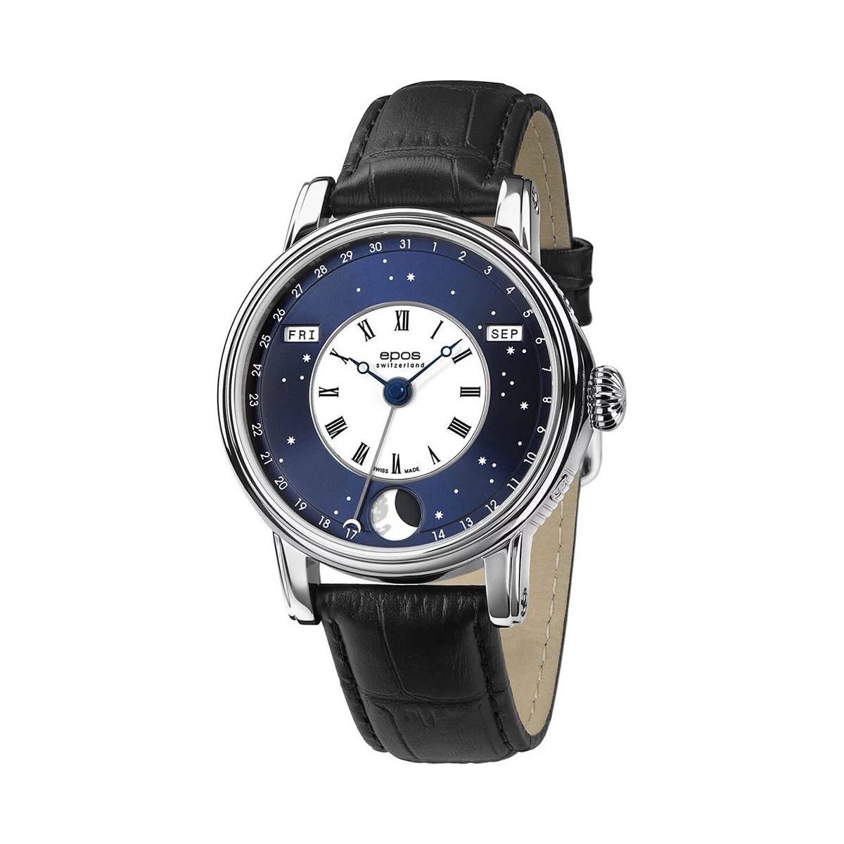 W.KRUK ZEGAREK EPOS ARTISTRY 3439 BM V-STYLE AUTOMATIC MOONPHASE