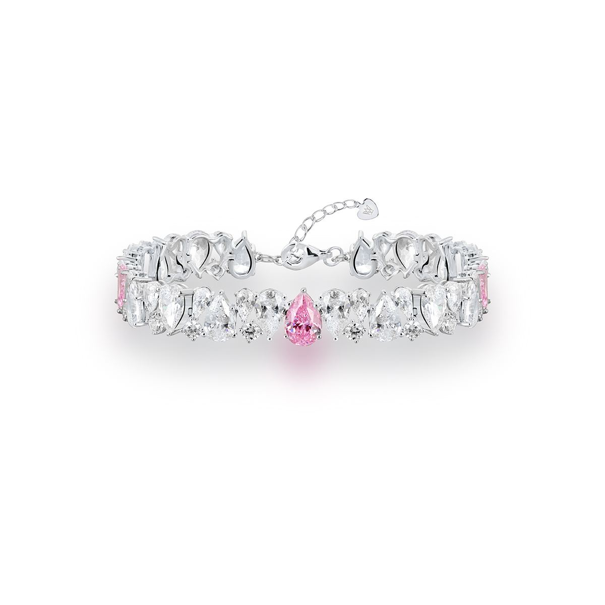 W.KRUK - Bransoletka srebrna z cyrkoniami Ceremonials