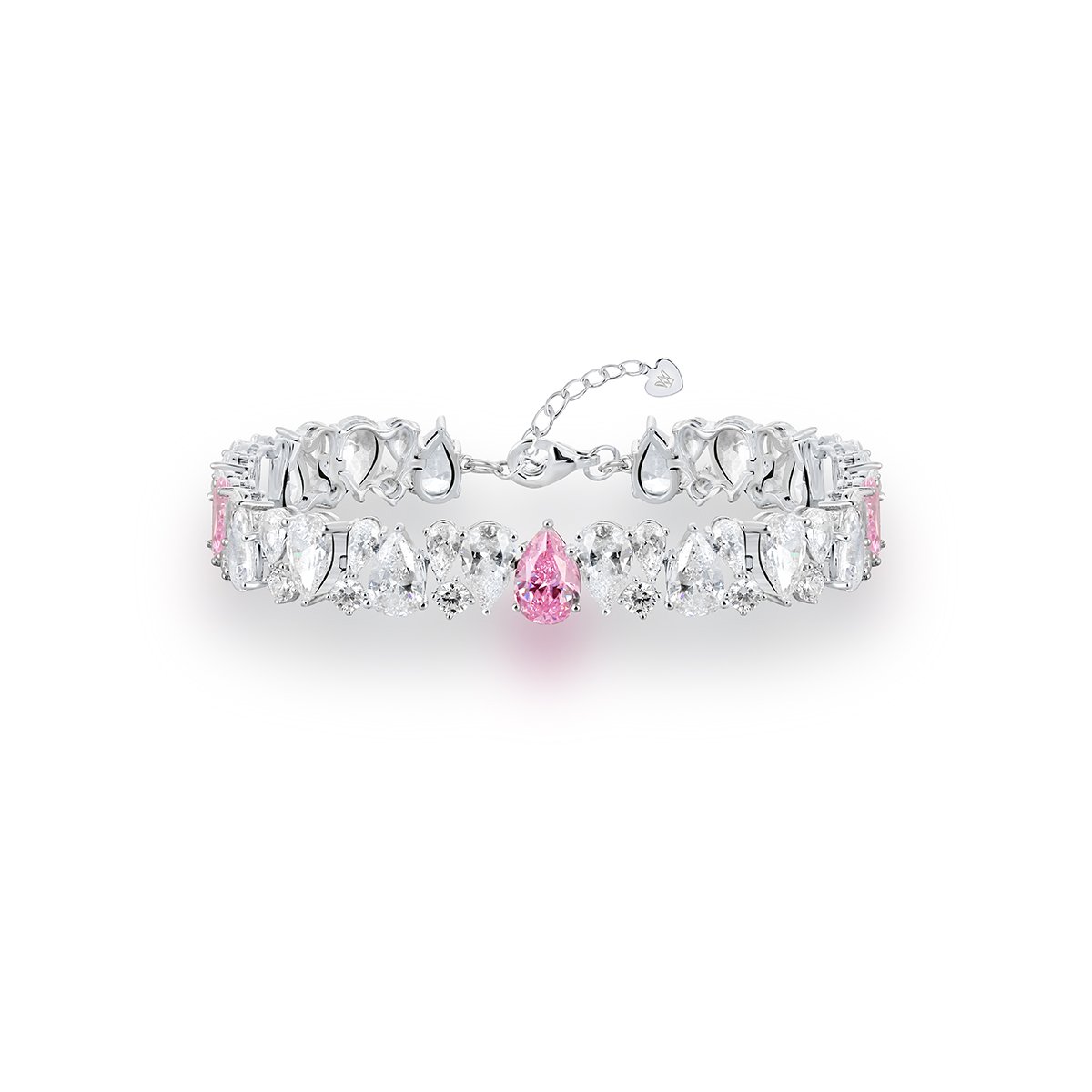 W.KRUK - Bransoletka srebrna z cyrkoniami Ceremonials