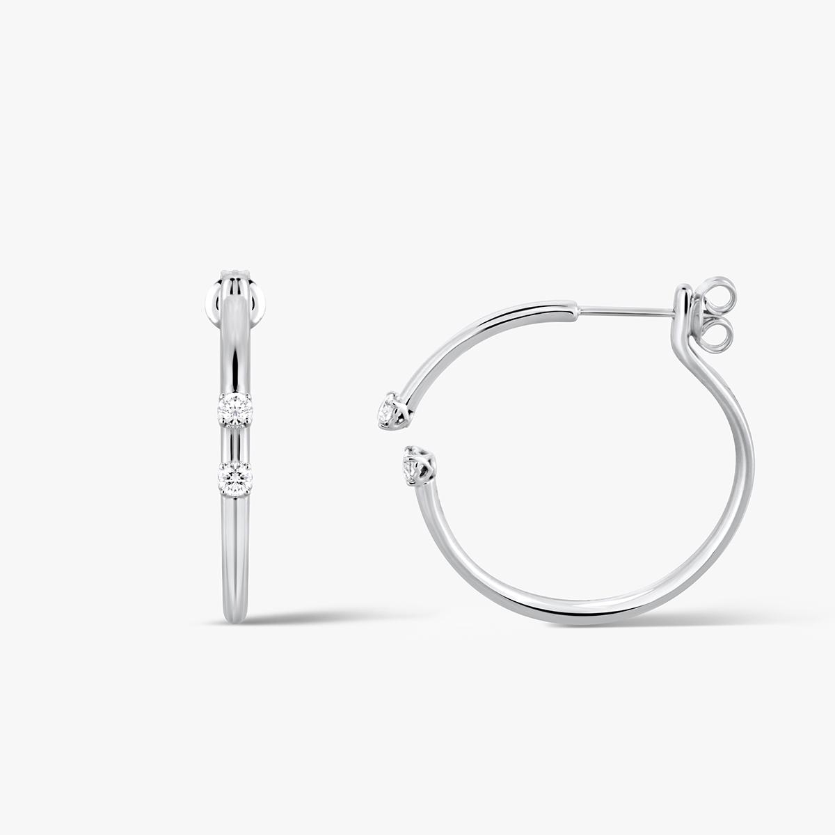 W.KRUK Kolczyki złote Recarlo