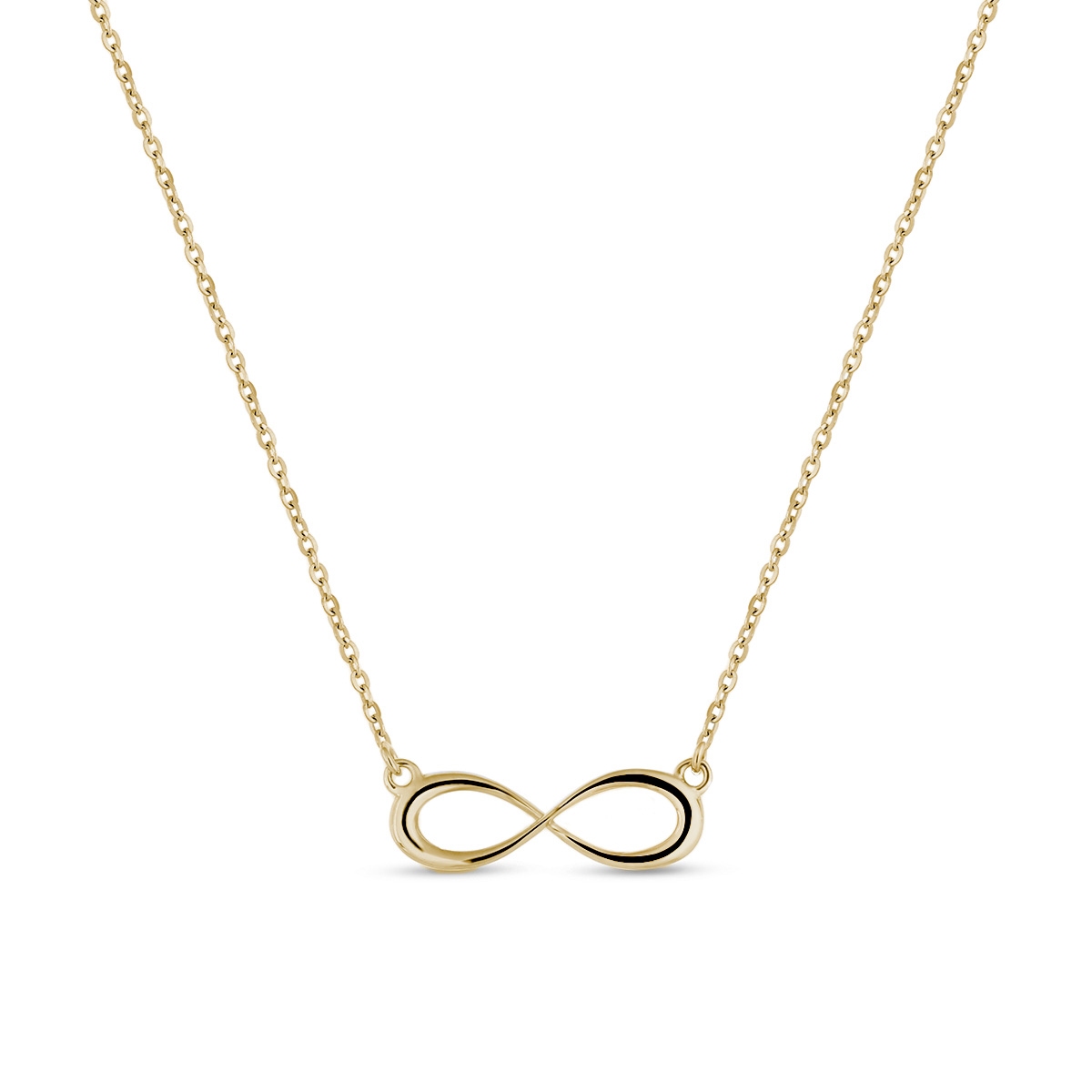 W.KRUK Naszyjnik złoty nieskończoność