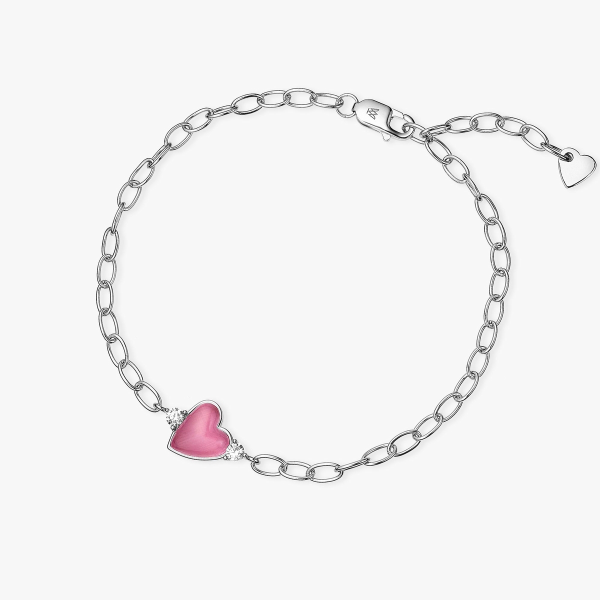 W.KRUK Bransoleta srebrna Czułość