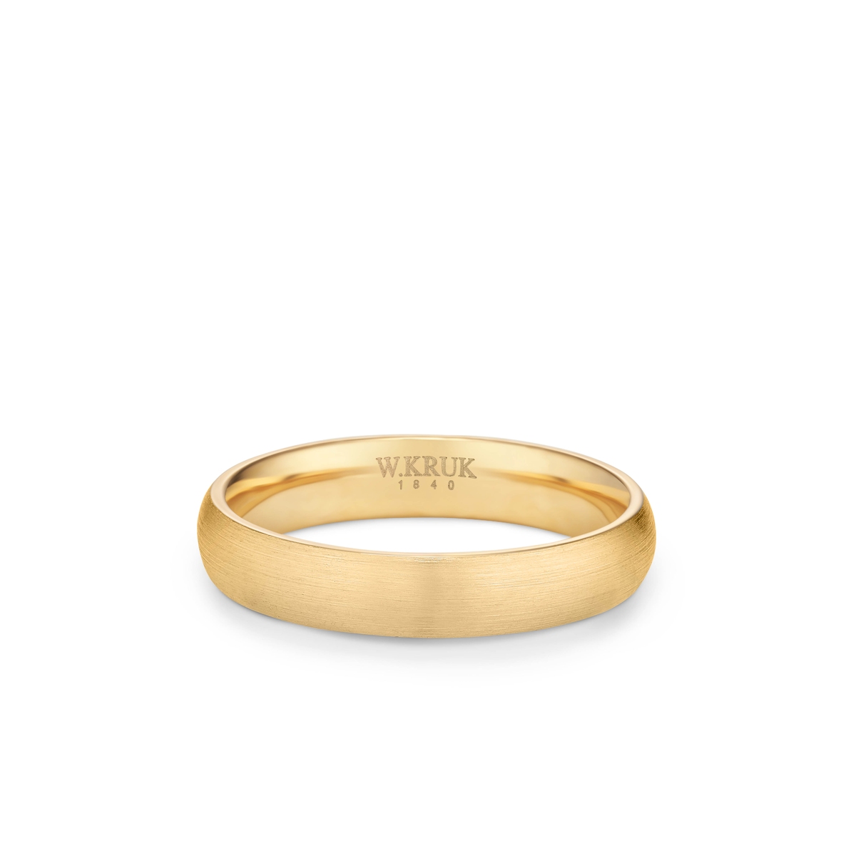 W.KRUK Obrączka złota ROSSANO