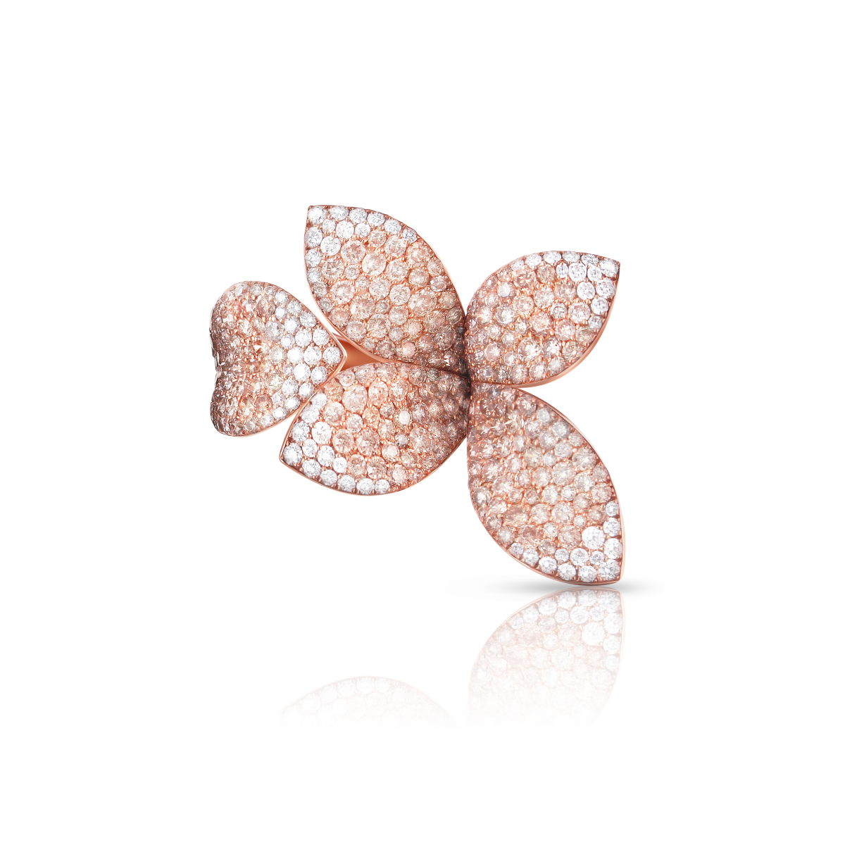 W.KRUK Pierścionek różowe złoto Pasquale Bruni