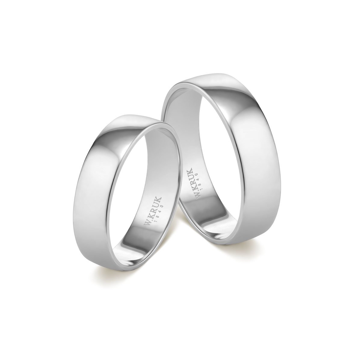 W.KRUK - Komplet obrączek złotych CHRISOS