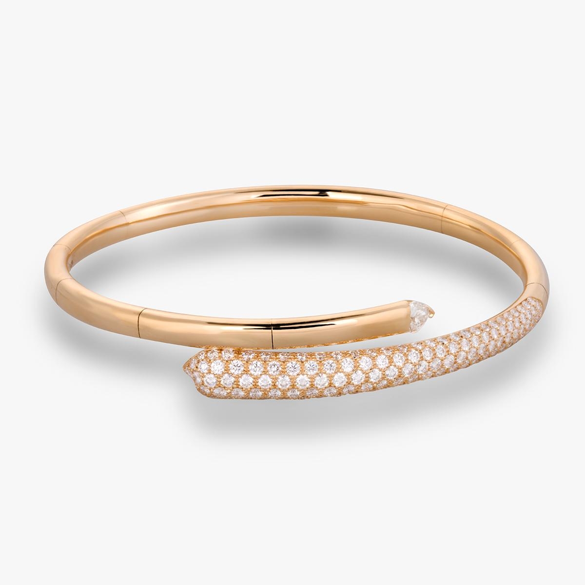 W.KRUK Bransoleta złota Recarlo