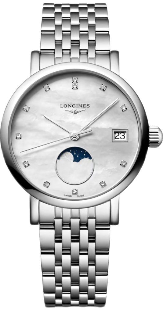Zegarek Damski LONGINES Elegant Collection Moonphase Elegance L4.330.4.87.6