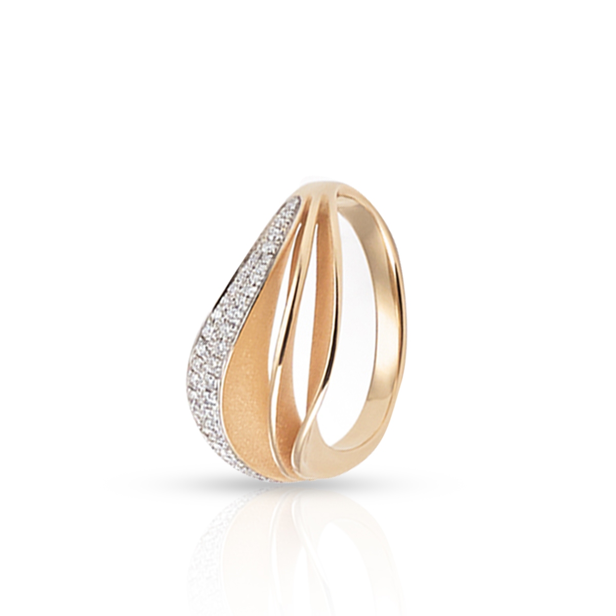 W.KRUK Pierścionek złoty CAMMILLI FIRENZE