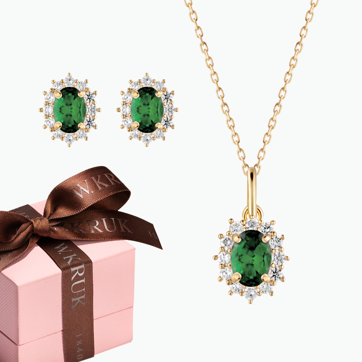 W.KRUK KOMPLET BROSZKOWY