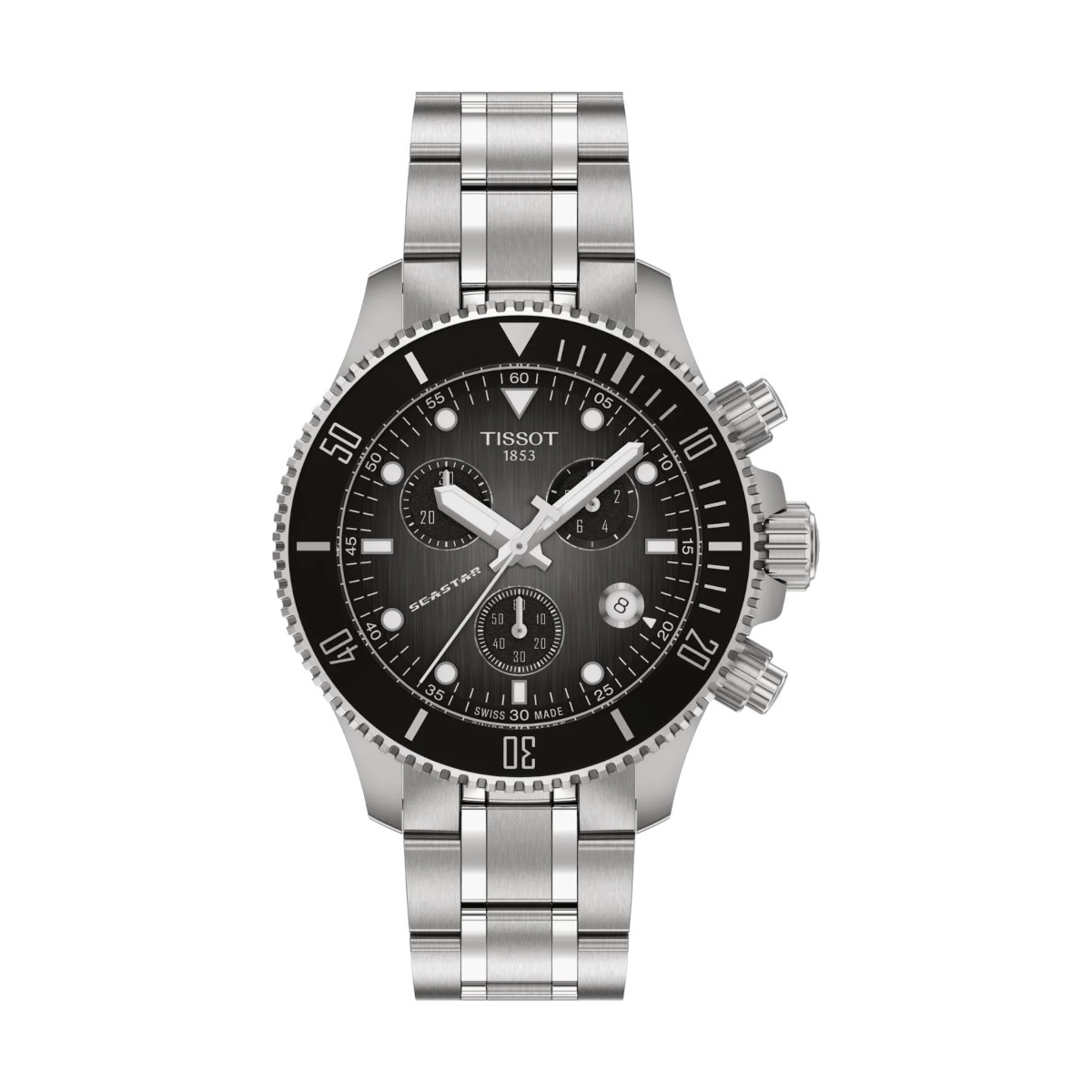 W.KRUK TISSOT SEASTAR 1000 QUARTZ CHRONOGRAPH 38MM