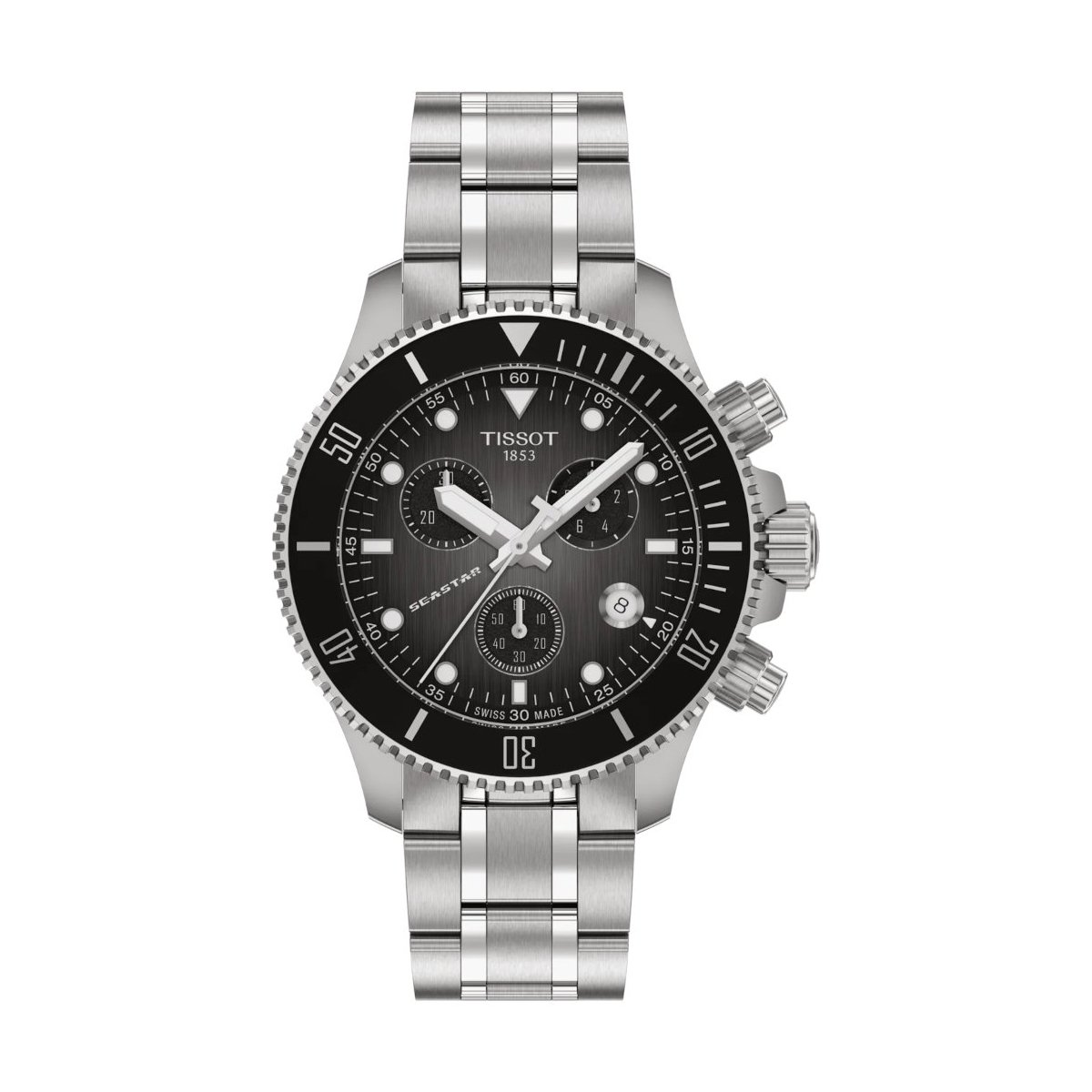 W.KRUK TISSOT SEASTAR 1000 QUARTZ CHRONOGRAPH 38MM