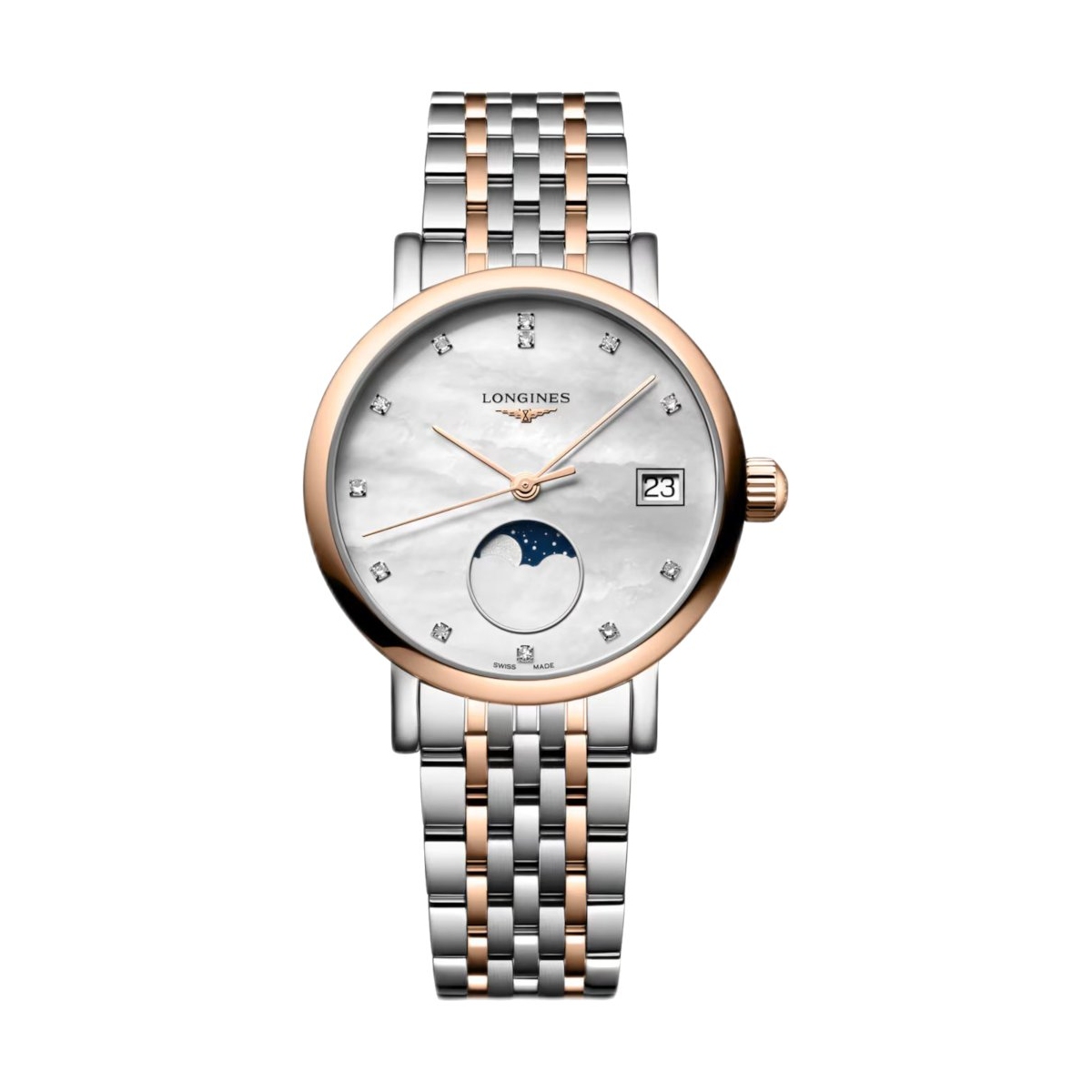 W.KRUK LONGINES ELEGANT COLLECTION MOONPHASE