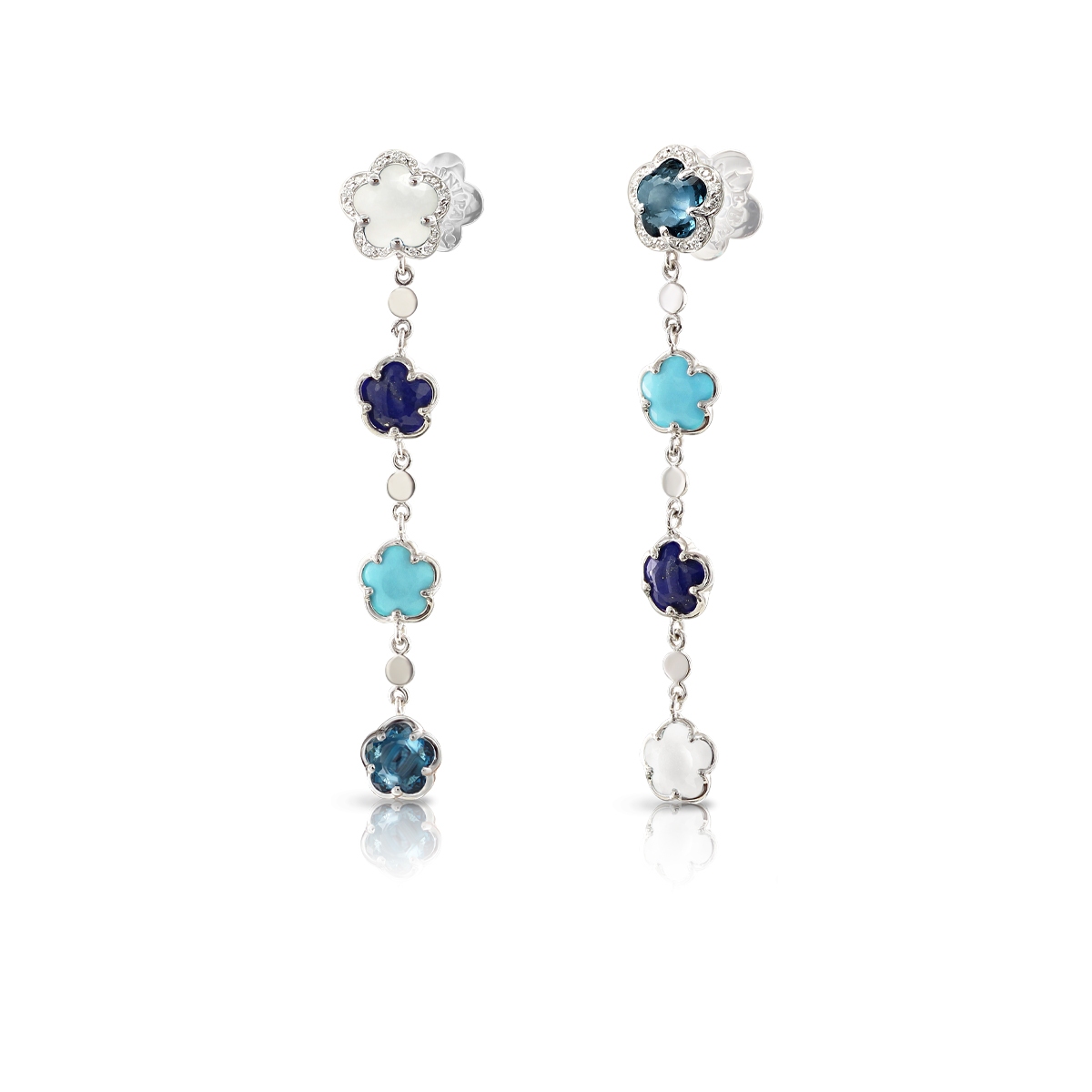 W.KRUK Kolczyki białe złoto Pasquale Bruni