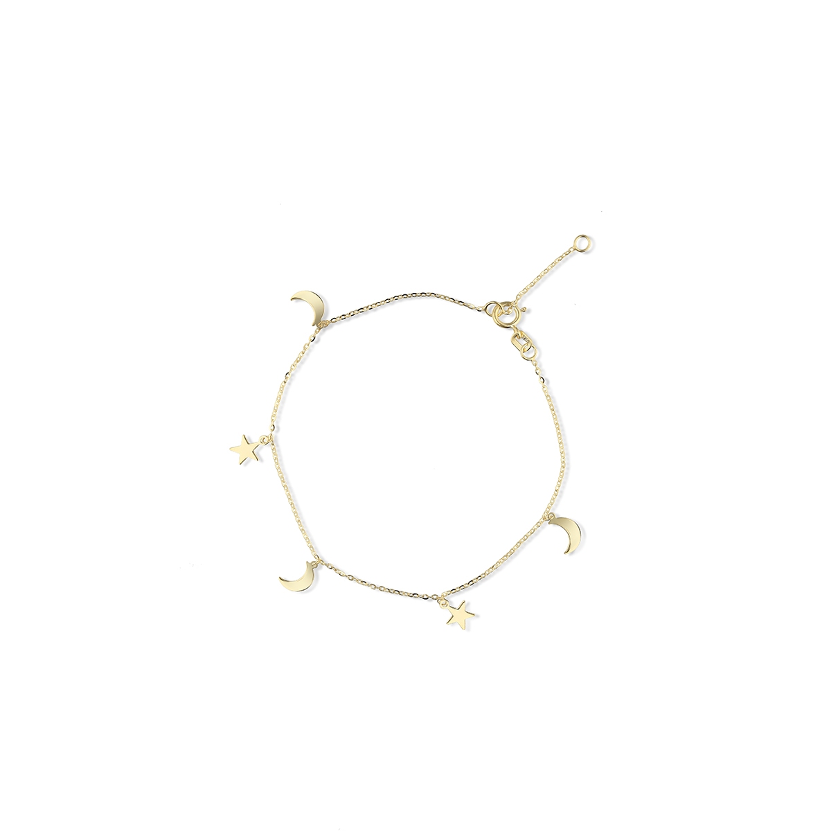 W.KRUK Bransoletka złota z motywem astralnym