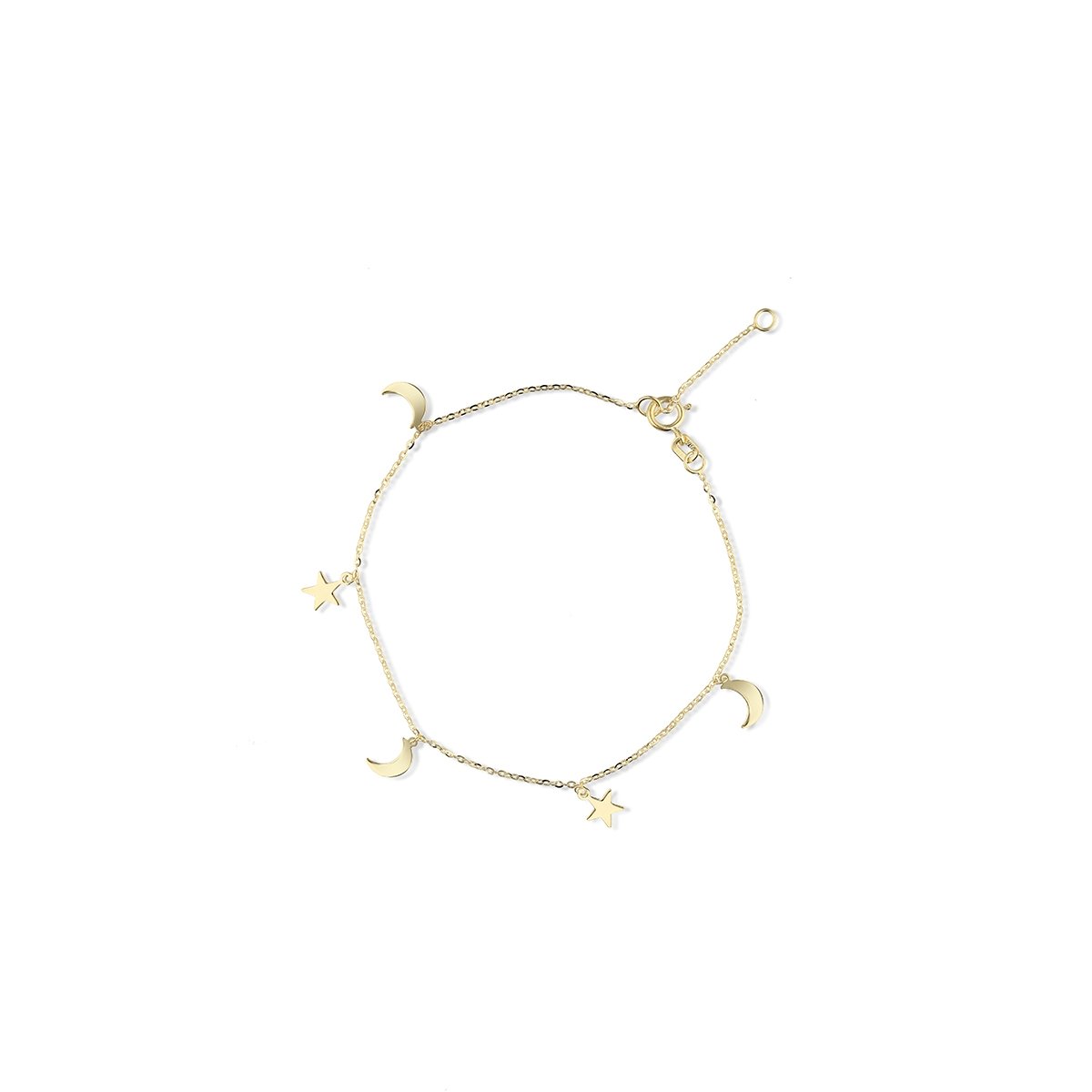 W.KRUK Bransoletka złota z motywem astralnym