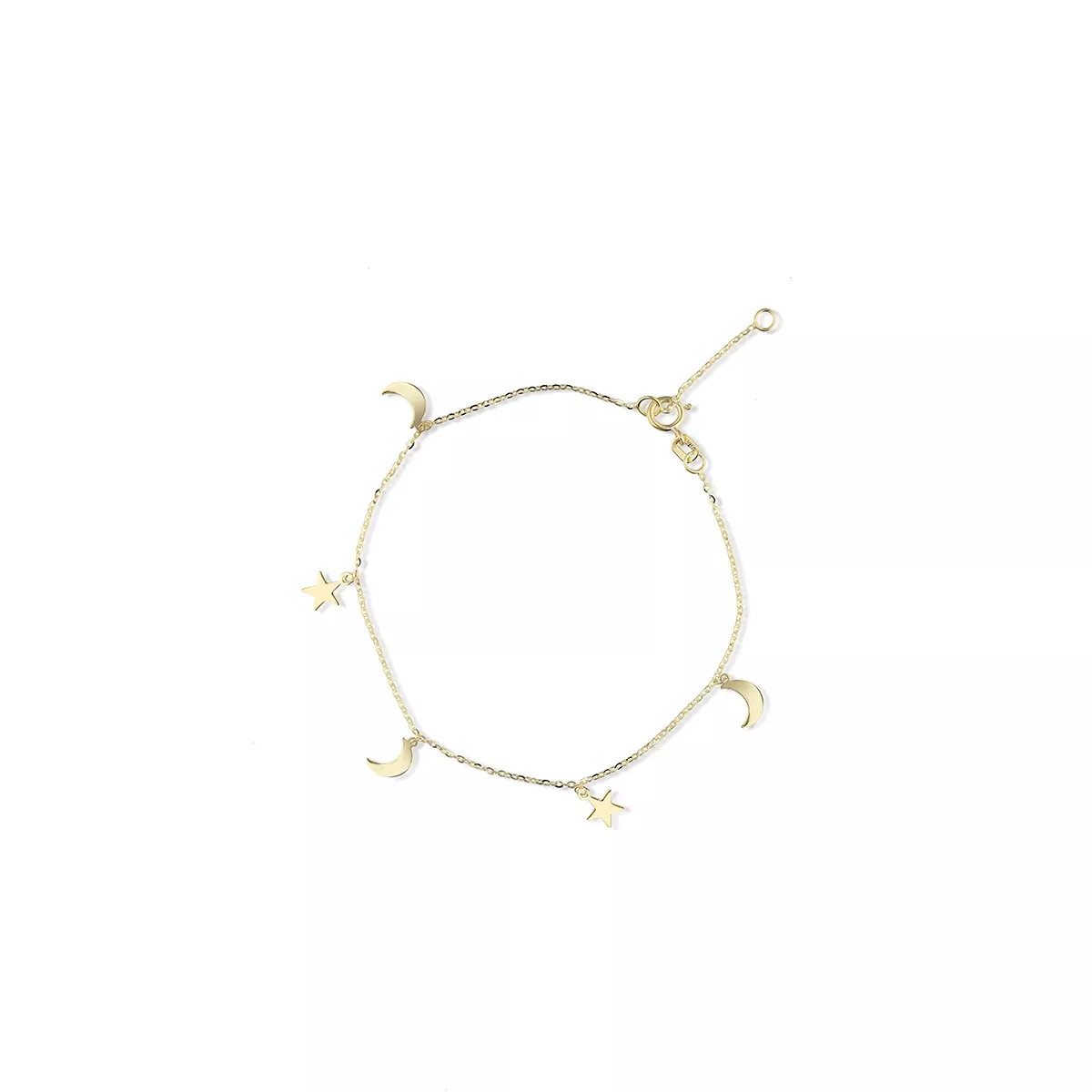 W.KRUK Bransoletka złota z motywem astralnym