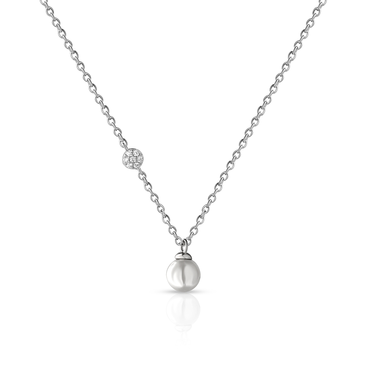 W.KRUK Naszyjnik srebrny W.KRUK