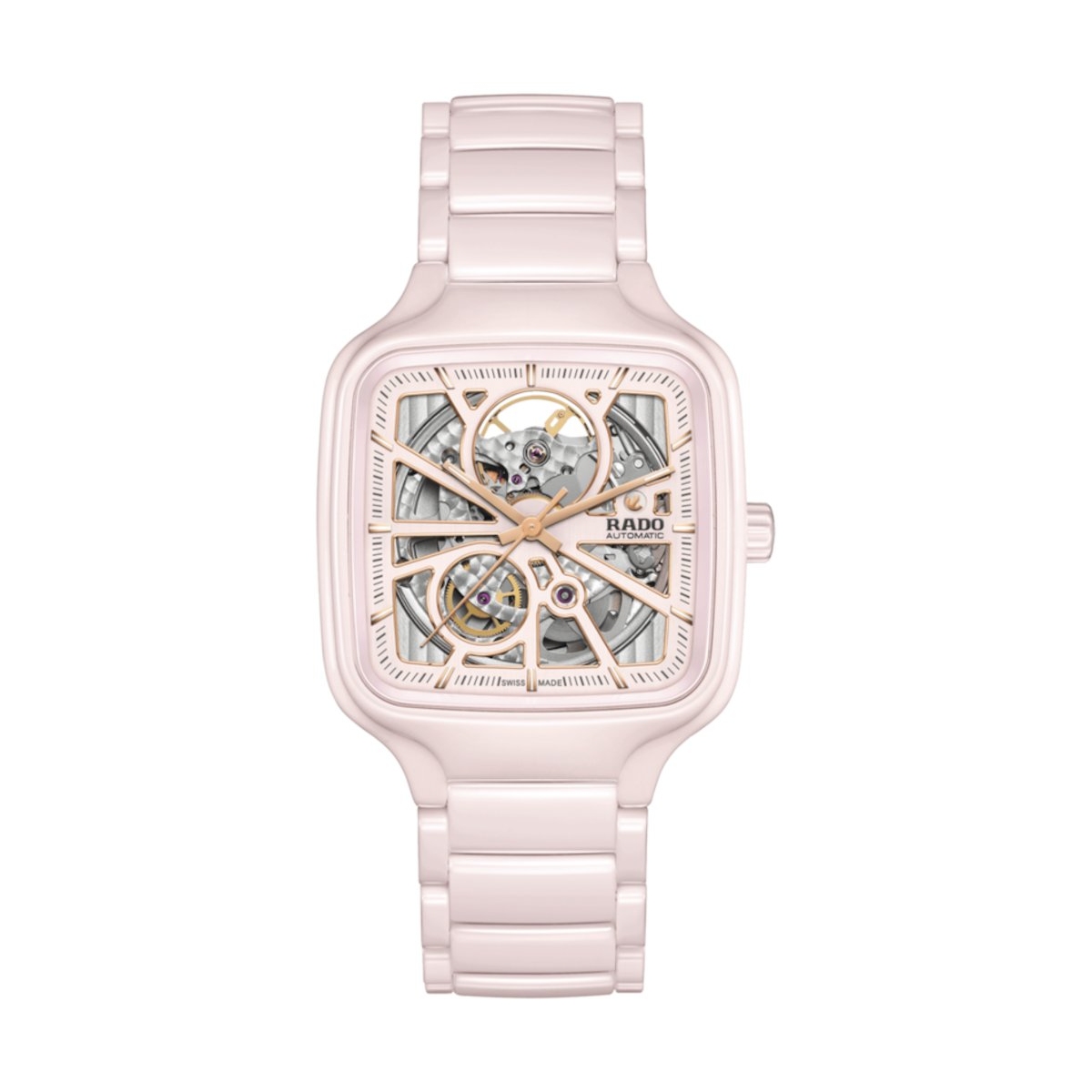 W.KRUK ZEGAREK RADO TRUE SQUARE AUTOMATIC SKELETON