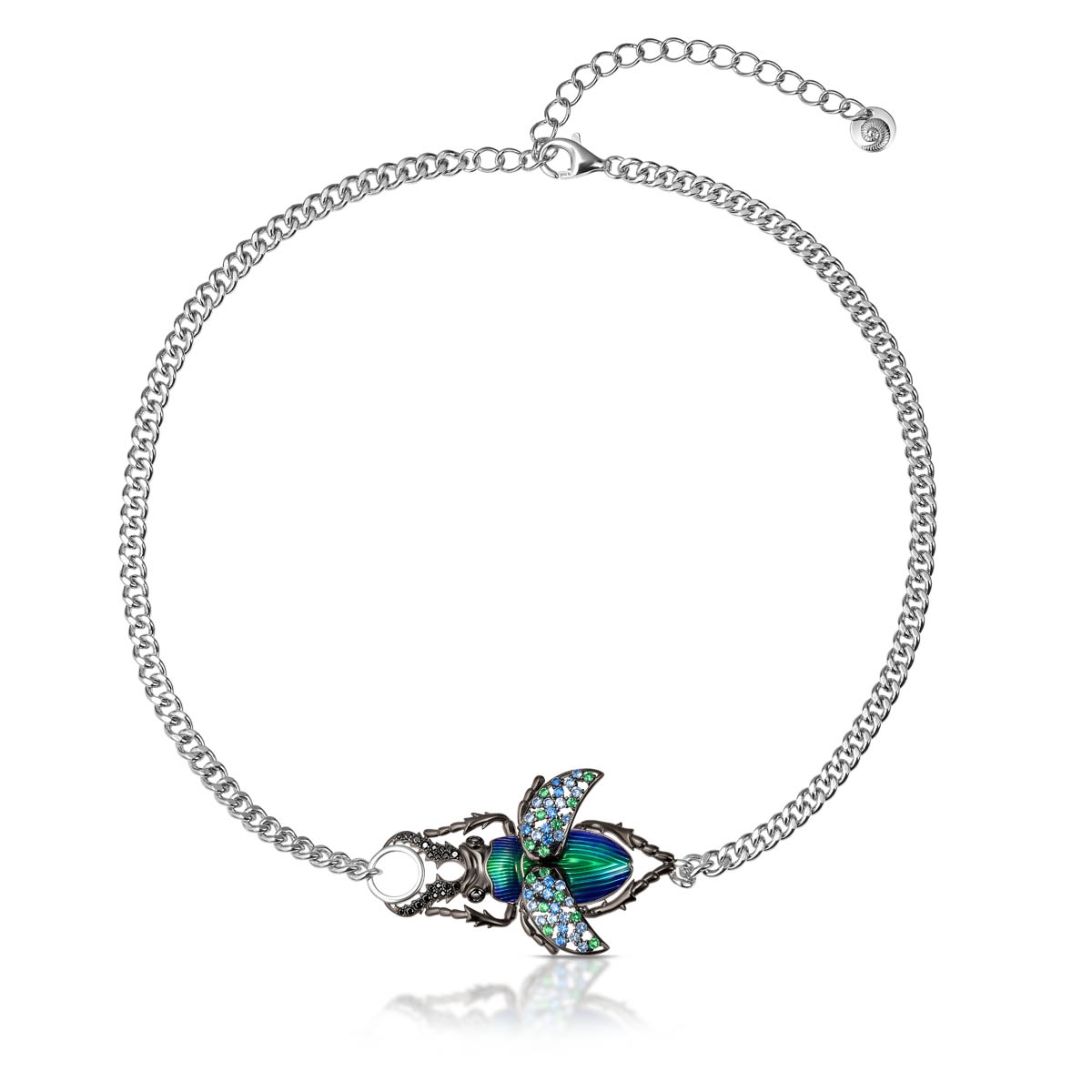 W.KRUK Naszyjnik srebrny Imaginarium