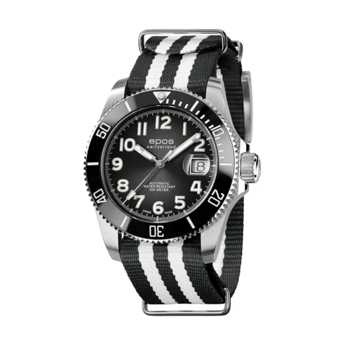 W.KRUK ZEGAREK EPOS SPORT 3504 DIVER TITANIUM AUTOMATIC