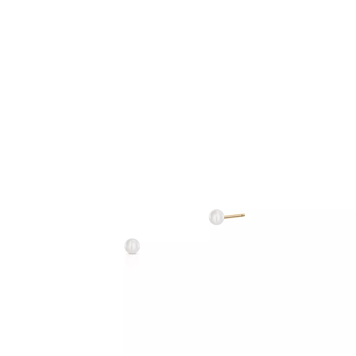 W.KRUK - Kolczyki złote z perłami