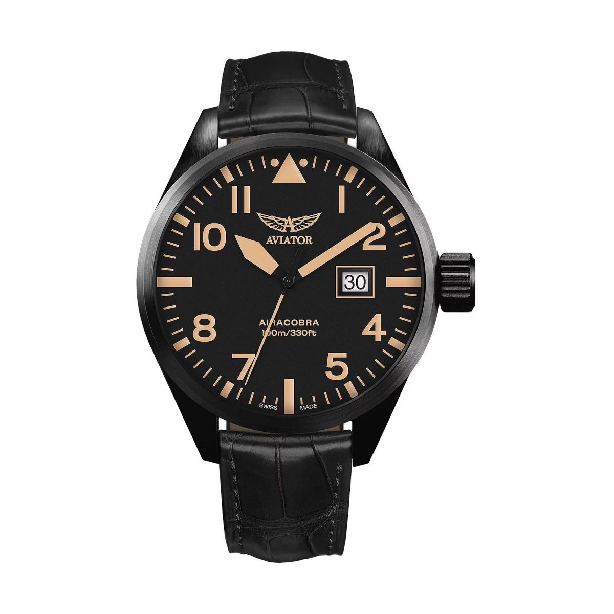 W.KRUK ZEGAREK AVIATOR AIRACOBRA P42